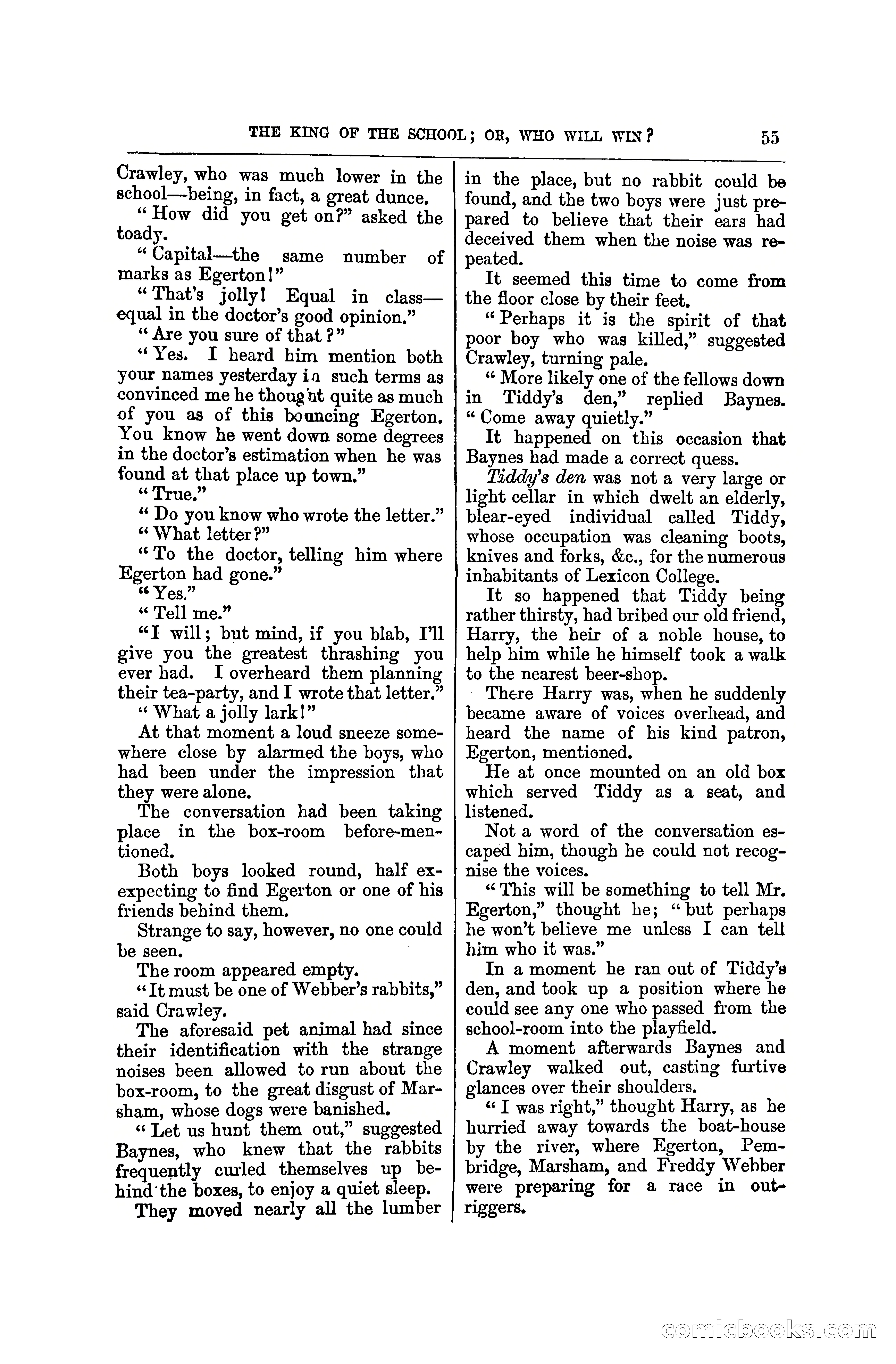 The King of the School, or, Who will Win? — page 61 of 150