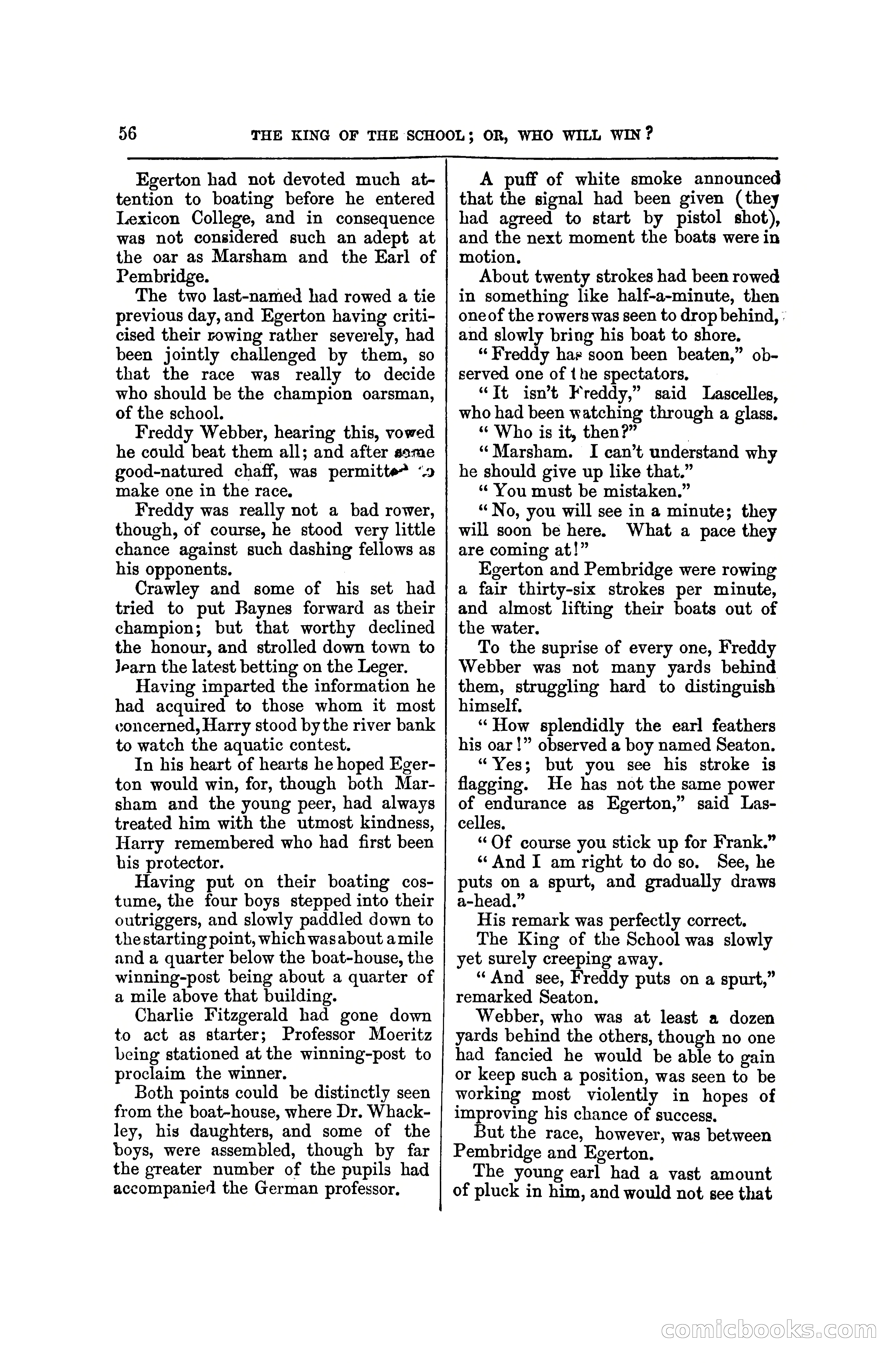 The King of the School, or, Who will Win? — page 62 of 150