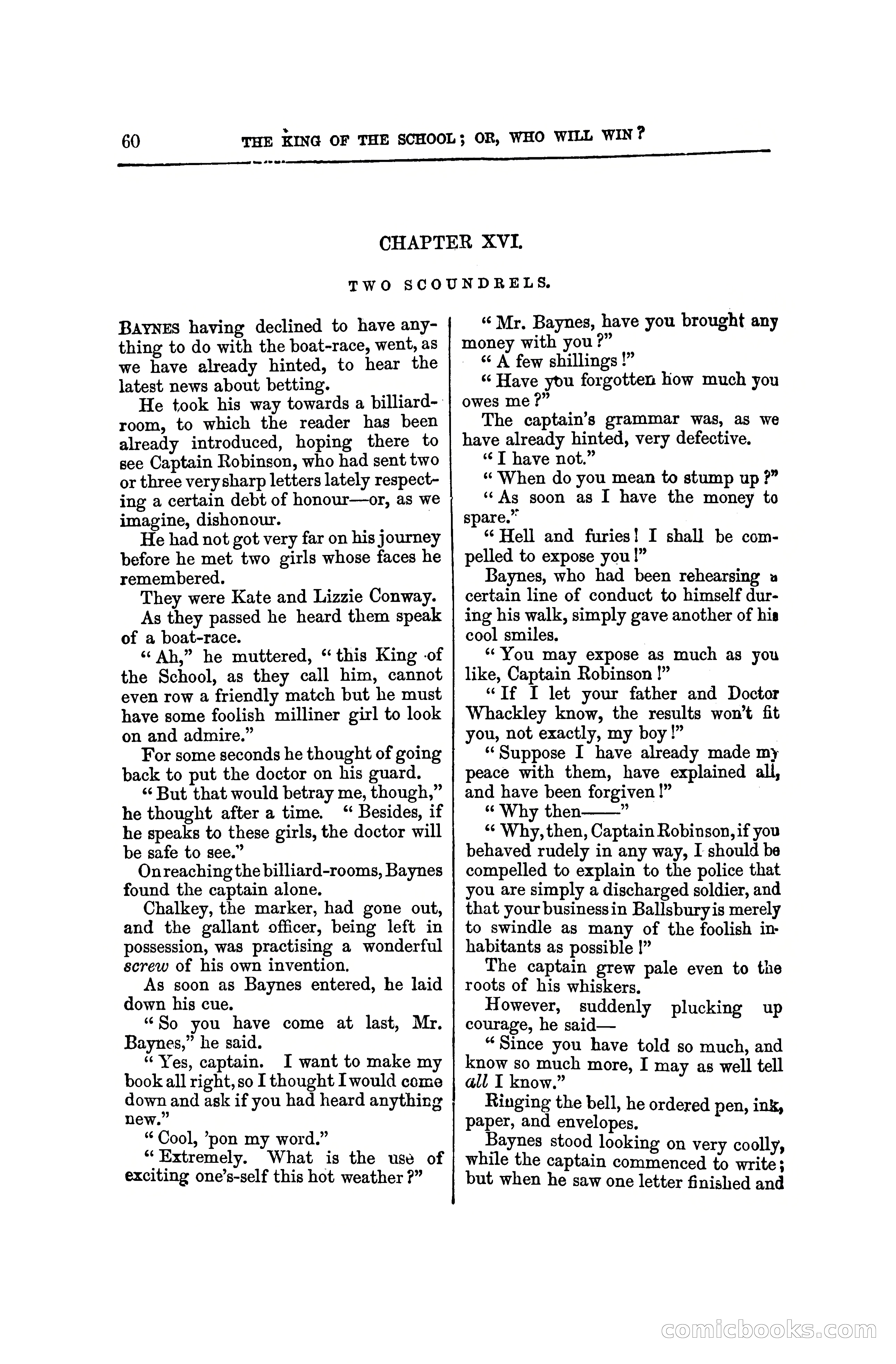 The King of the School, or, Who will Win? — page 66 of 150