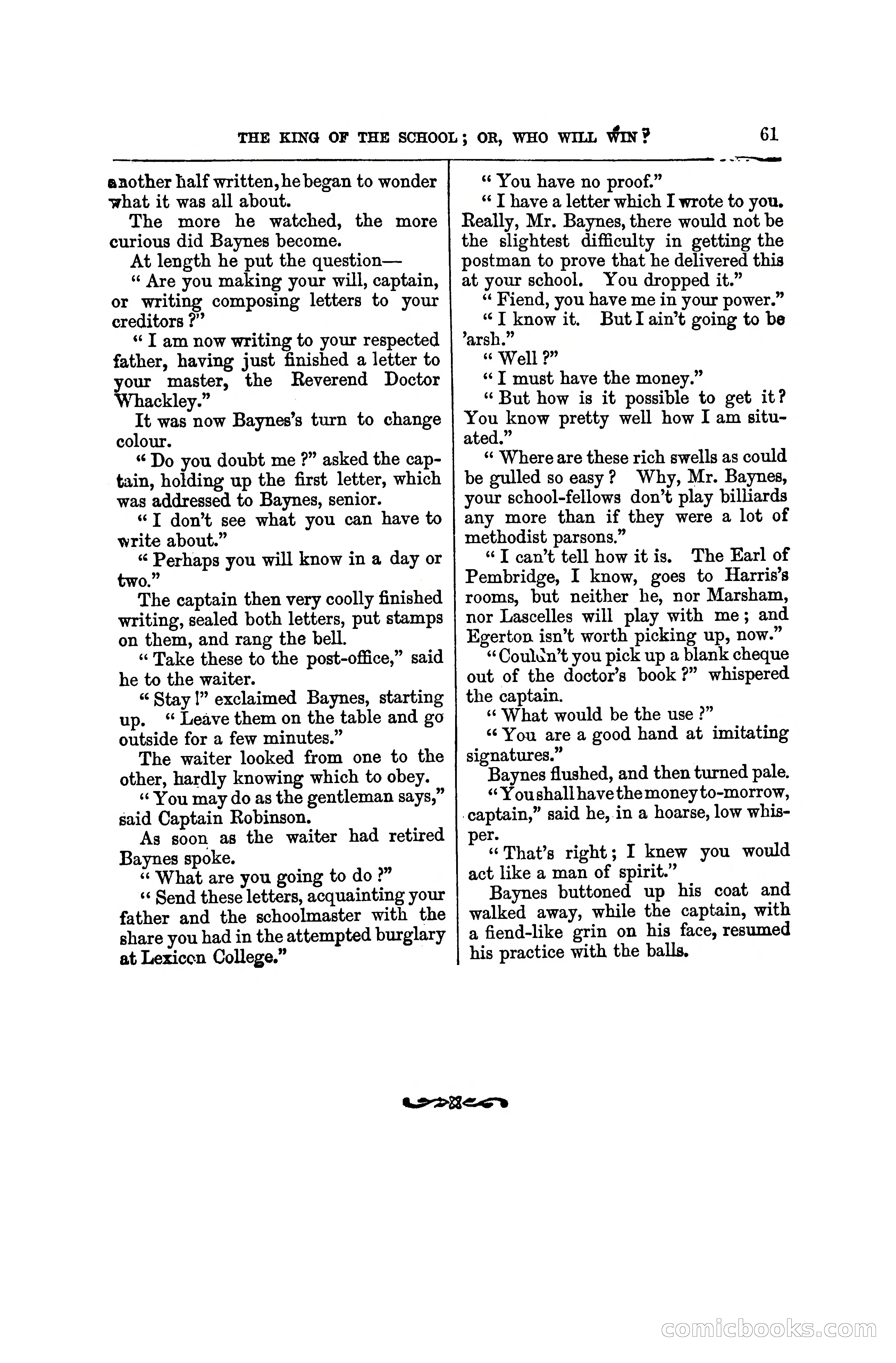 The King of the School, or, Who will Win? — page 67 of 150