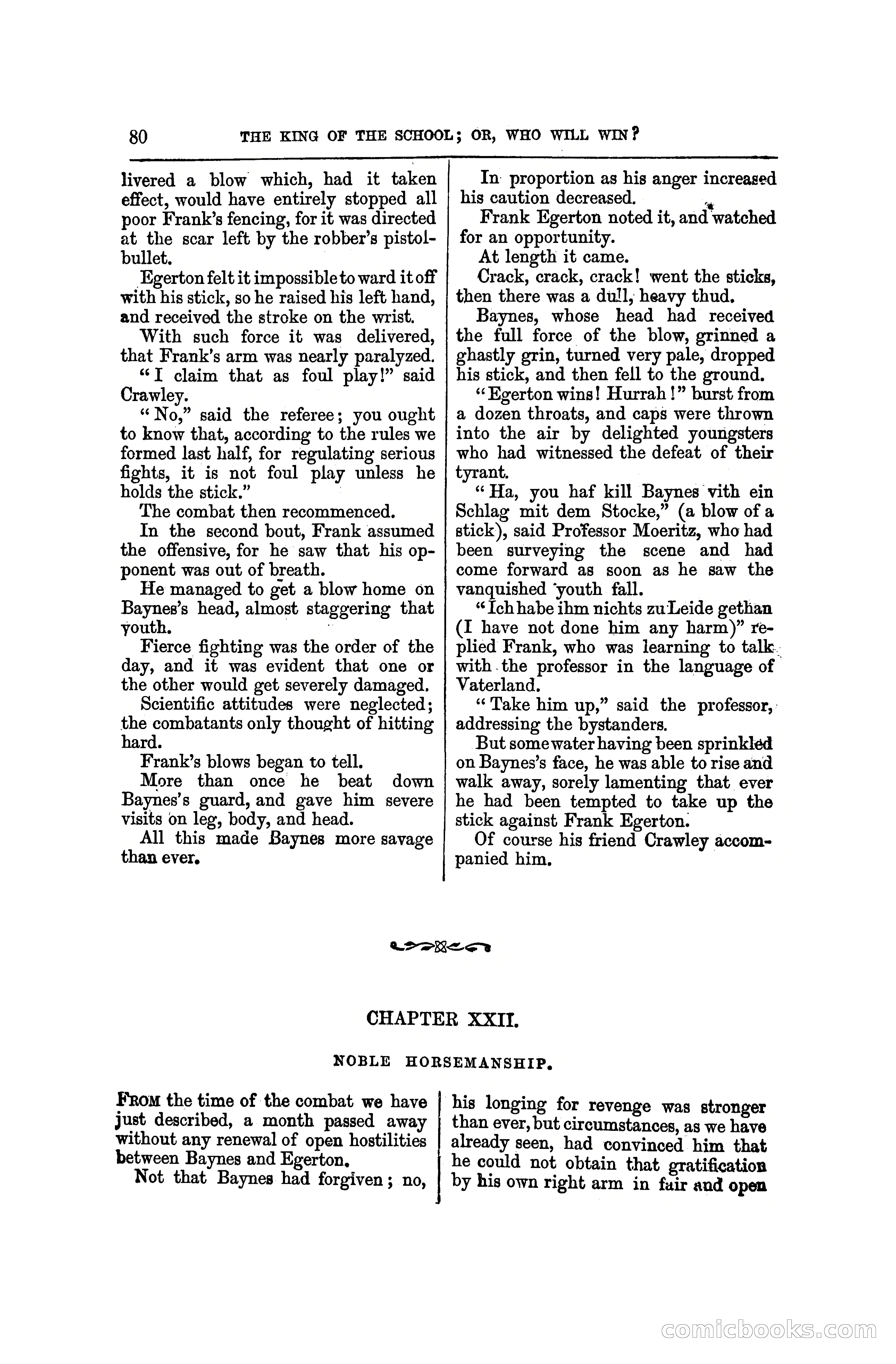 The King of the School, or, Who will Win? — page 86 of 150