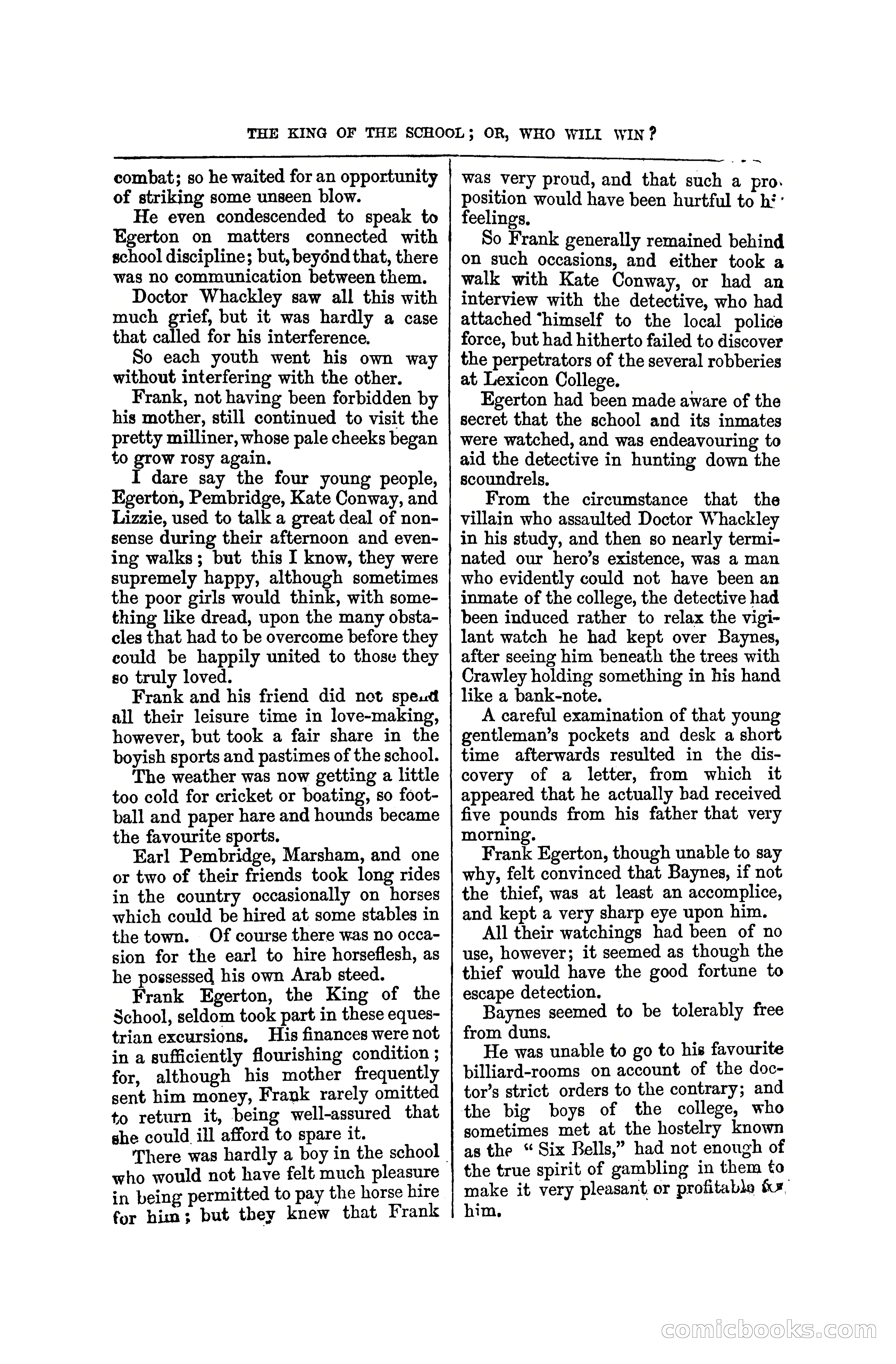 The King of the School, or, Who will Win? — page 89 of 150