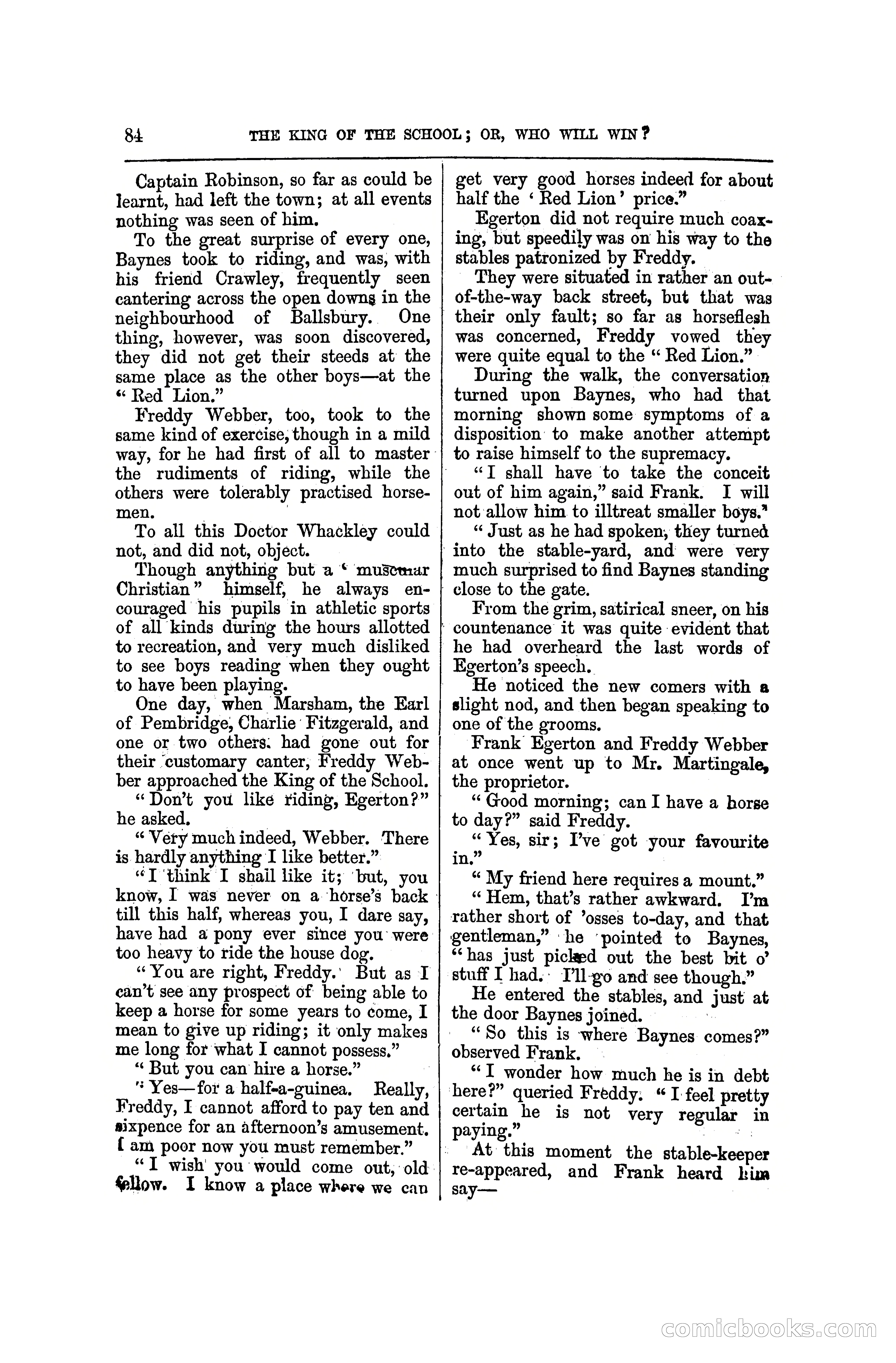 The King of the School, or, Who will Win? — page 90 of 150