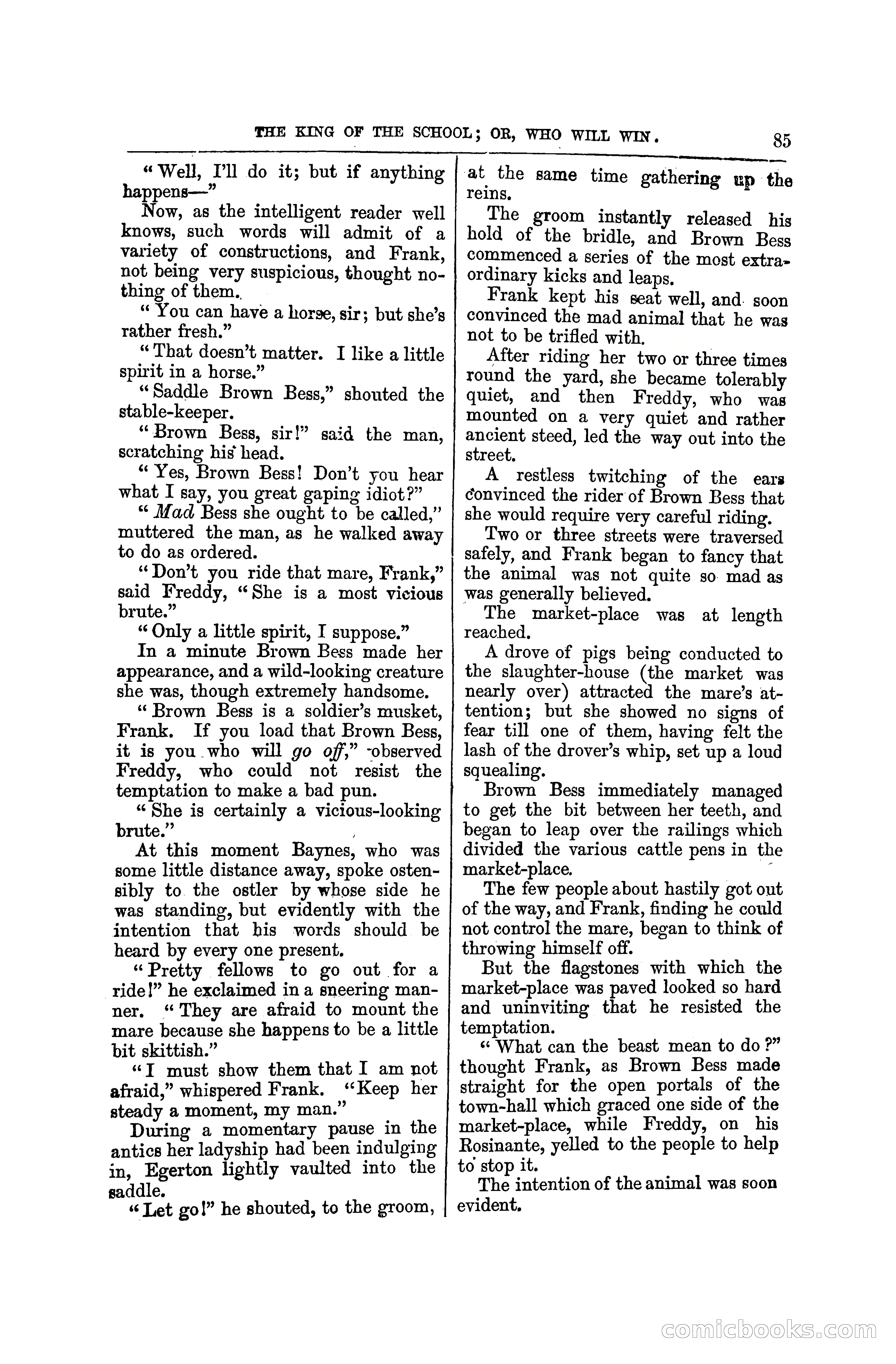 The King of the School, or, Who will Win? — page 91 of 150