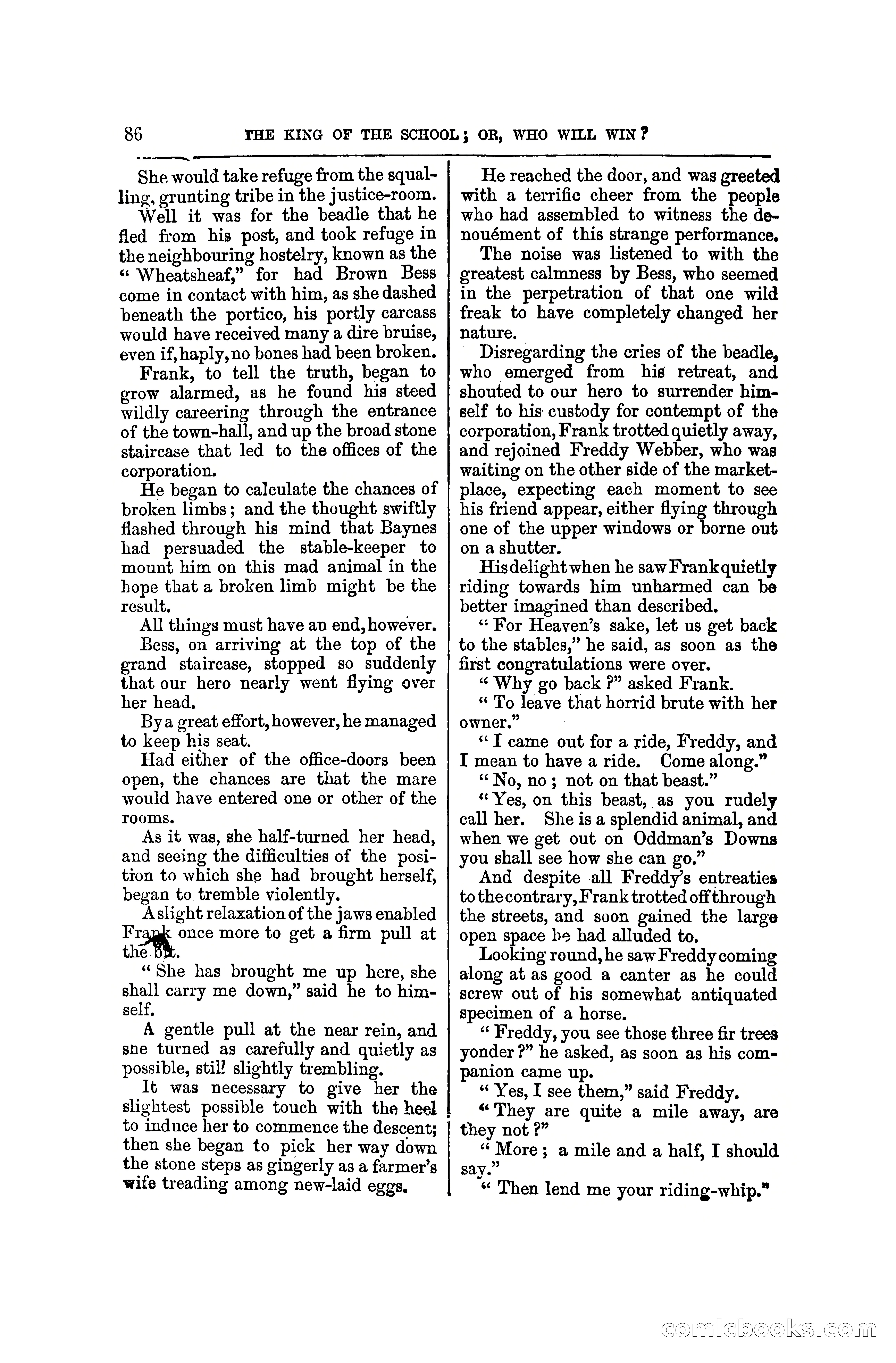 The King of the School, or, Who will Win? — page 92 of 150