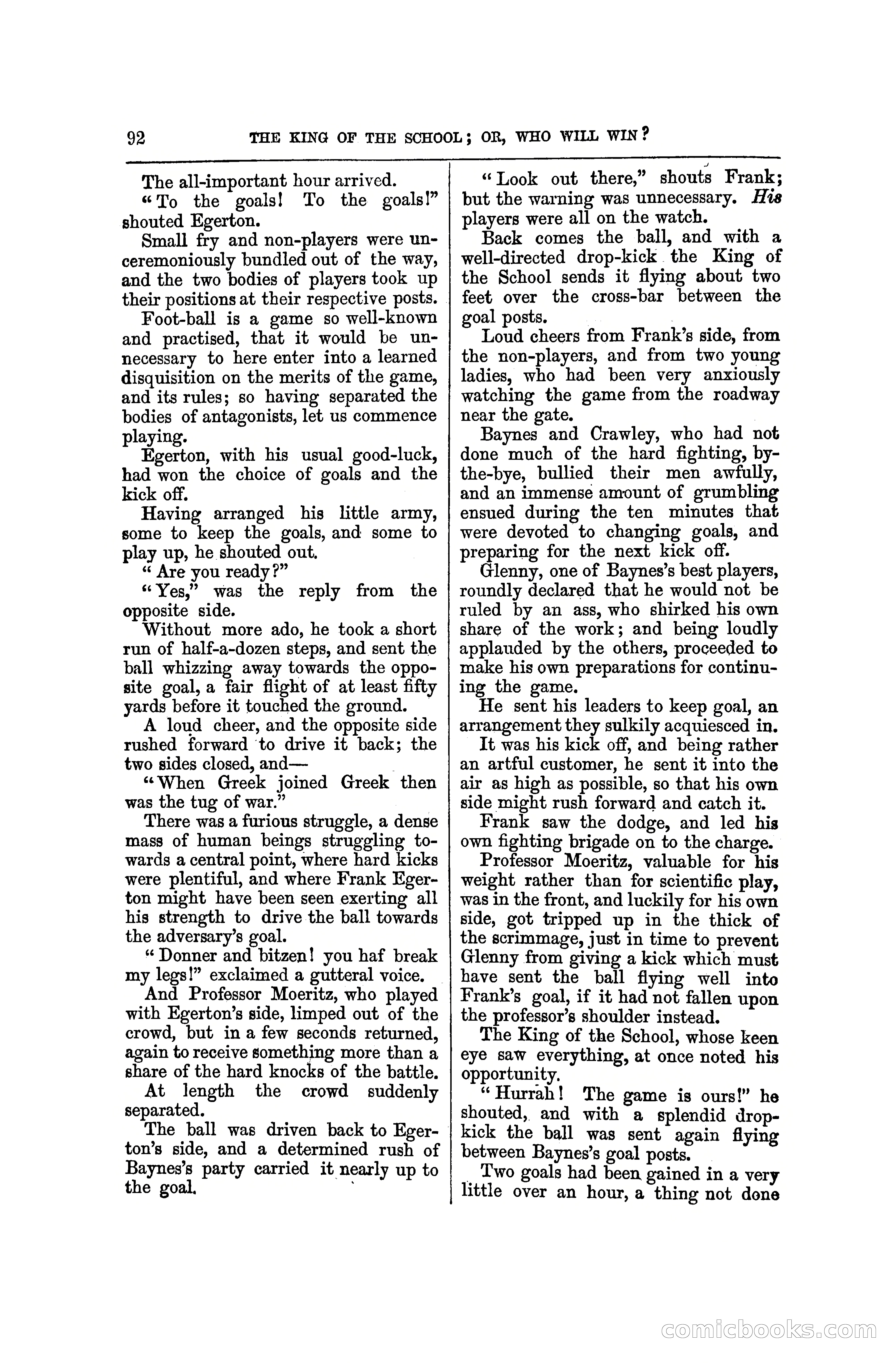 The King of the School, or, Who will Win? — page 98 of 150