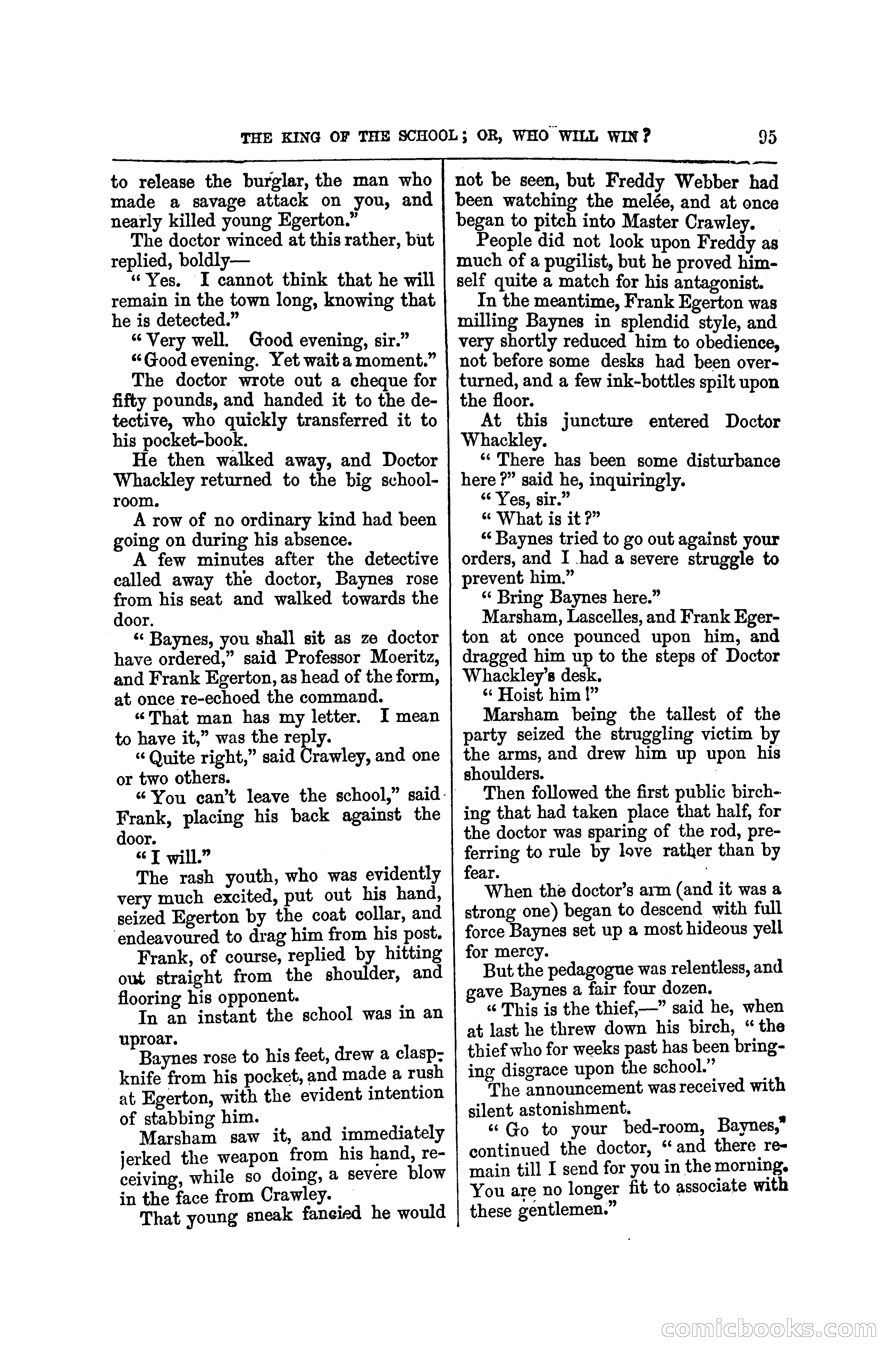 The King of the School, or, Who will Win? — page 101 of 150