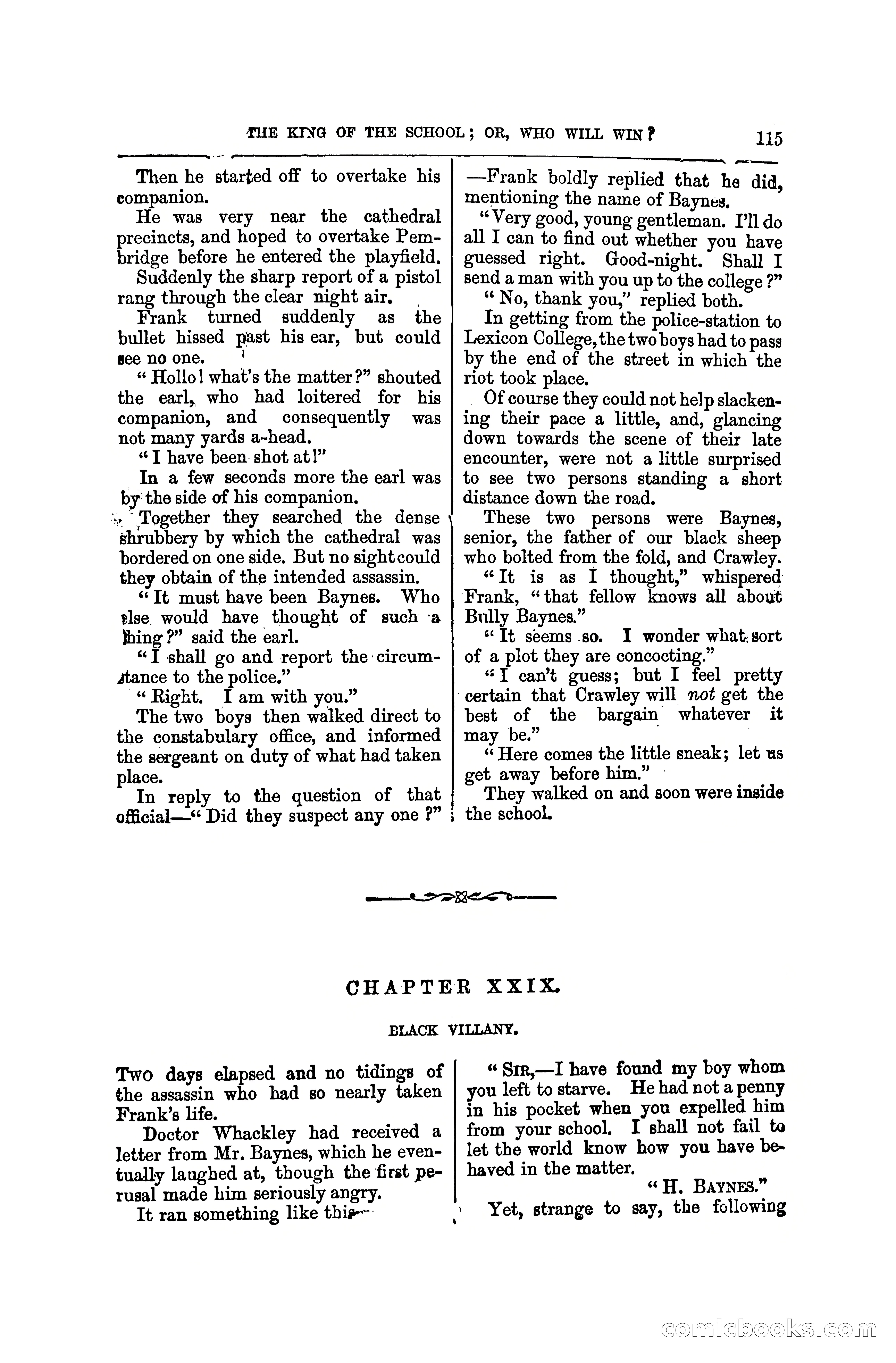 The King of the School, or, Who will Win? — page 121 of 150