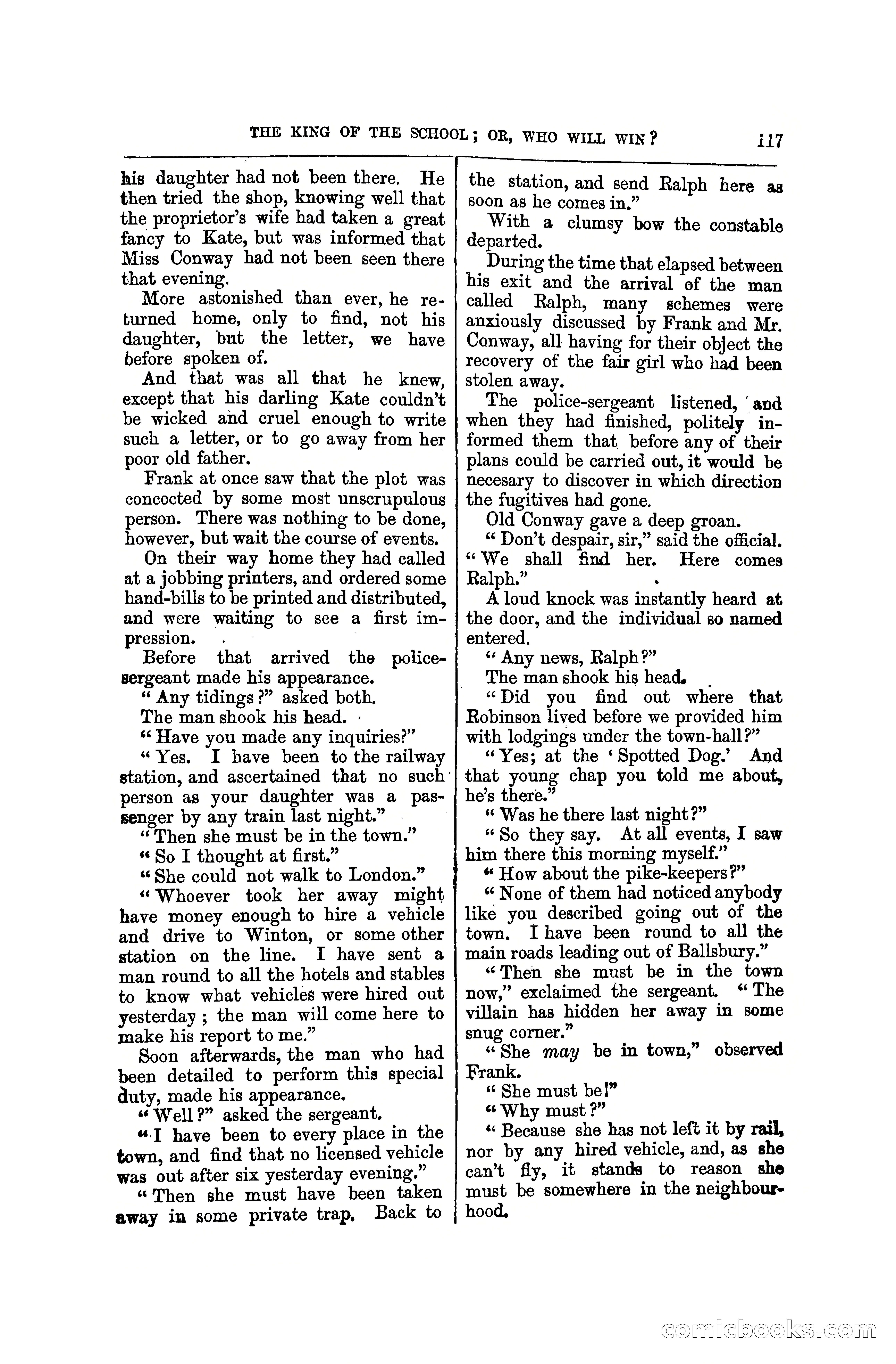 The King of the School, or, Who will Win? — page 123 of 150