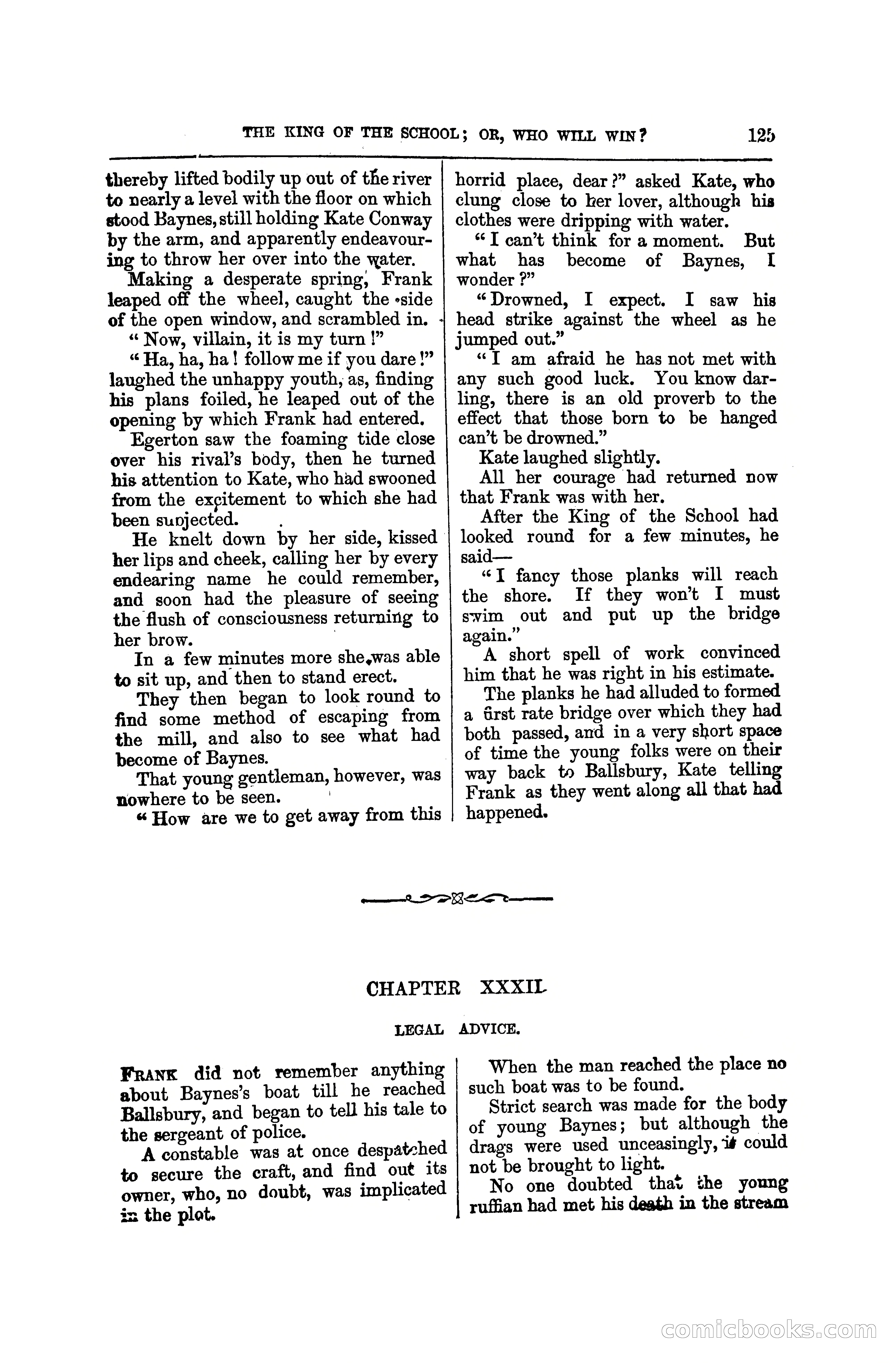 The King of the School, or, Who will Win? — page 131 of 150
