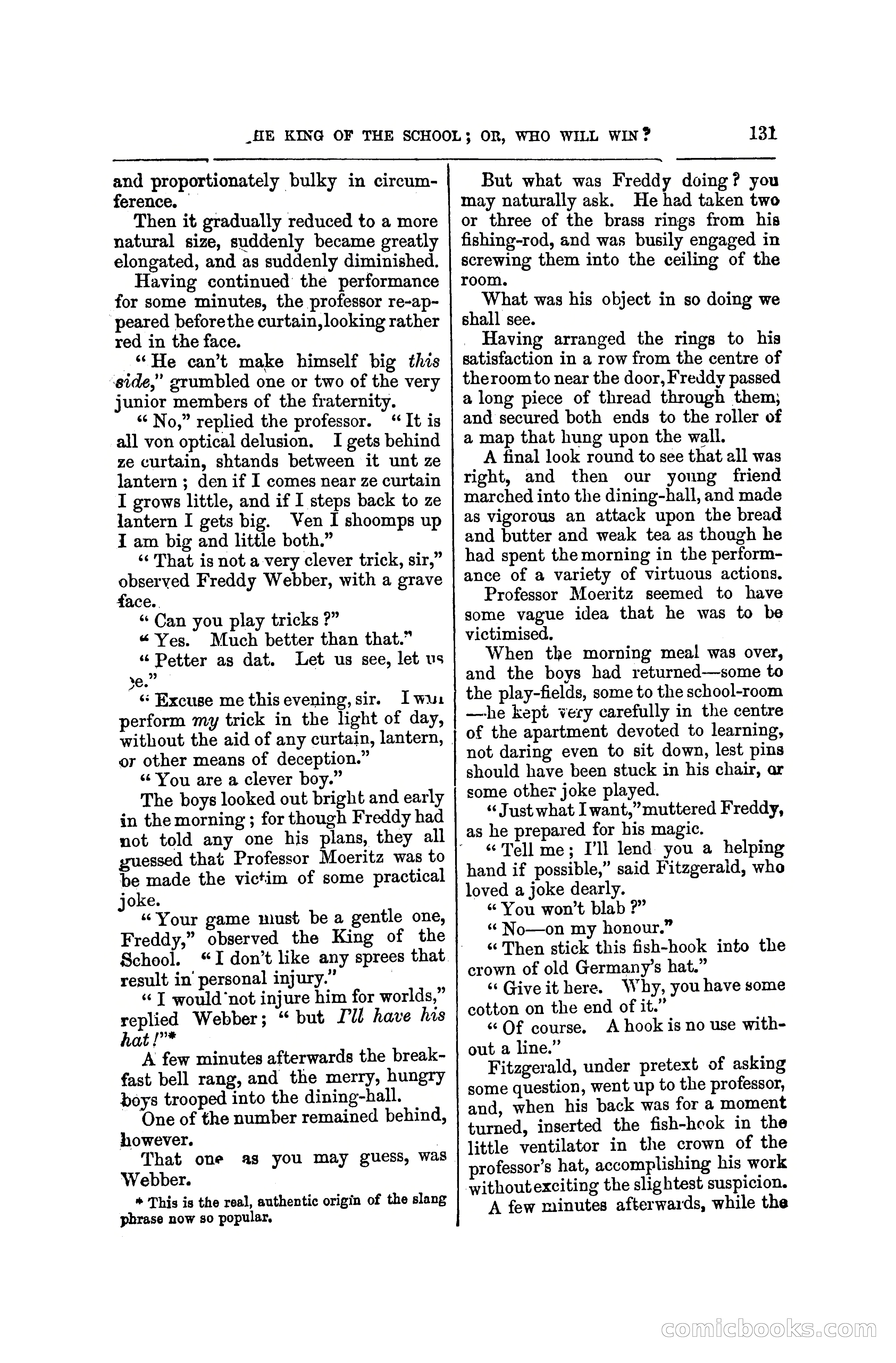 The King of the School, or, Who will Win? — page 137 of 150