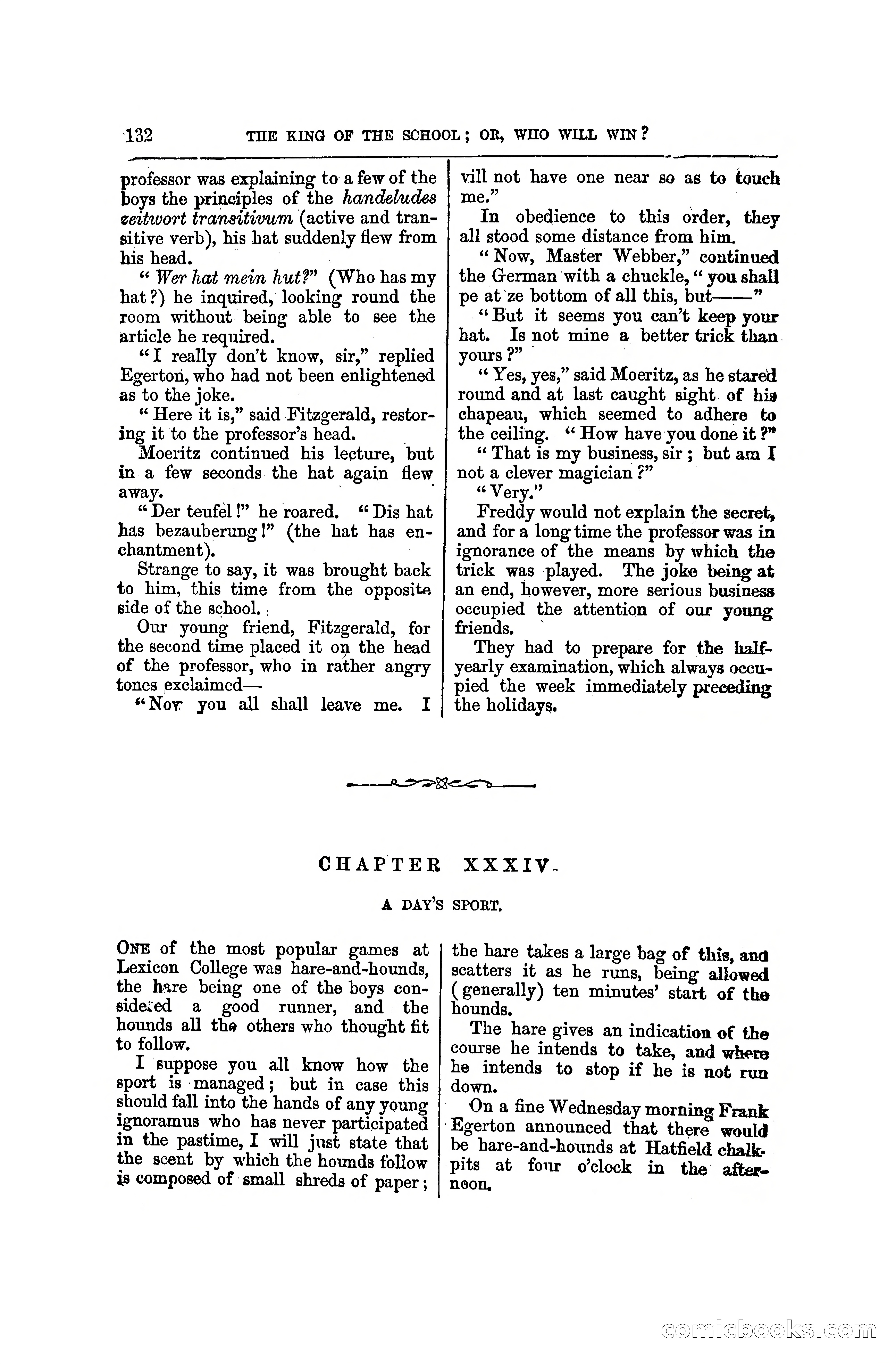 The King of the School, or, Who will Win? — page 138 of 150