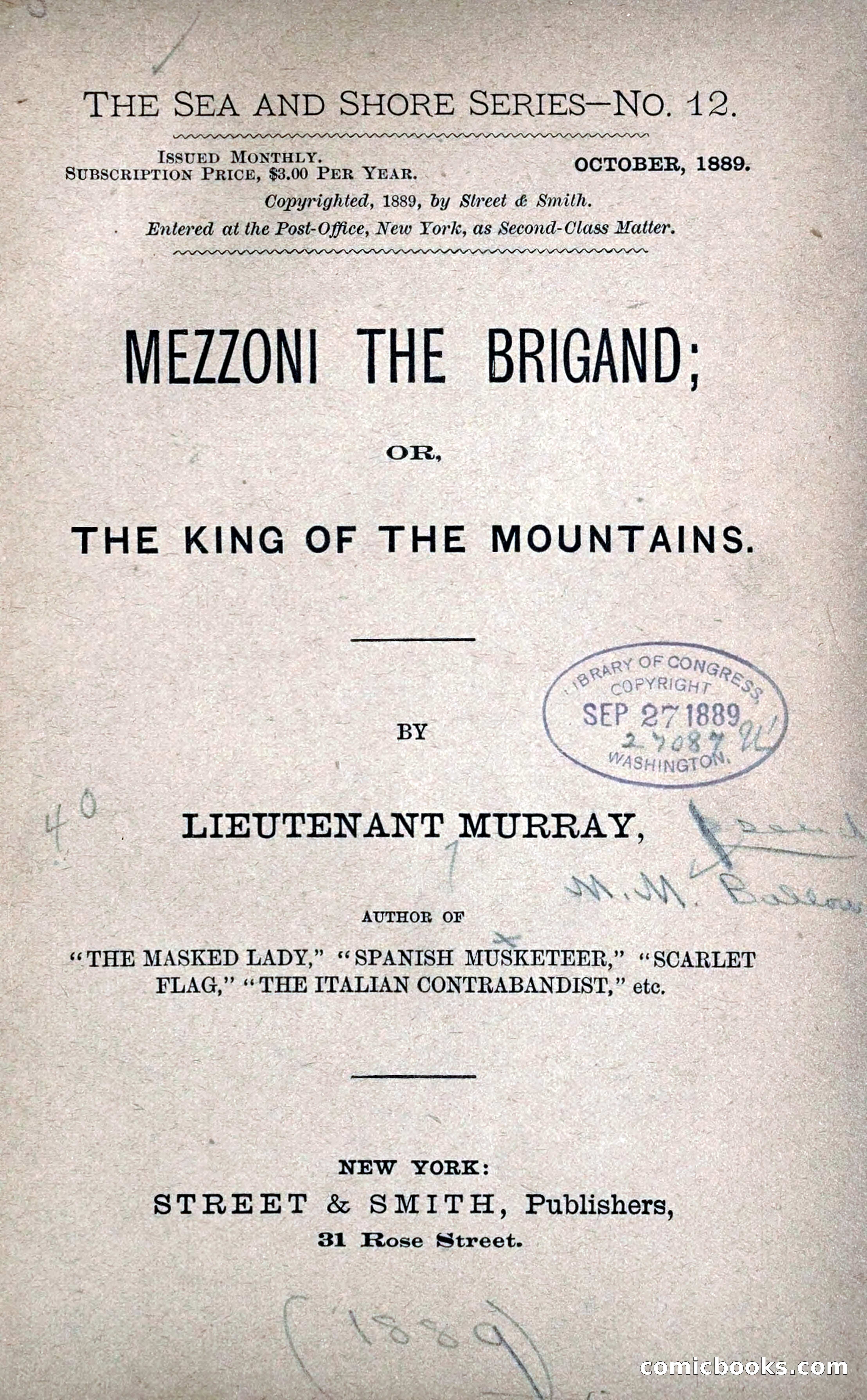 Mezzoni the Brigand — page 11 of 204