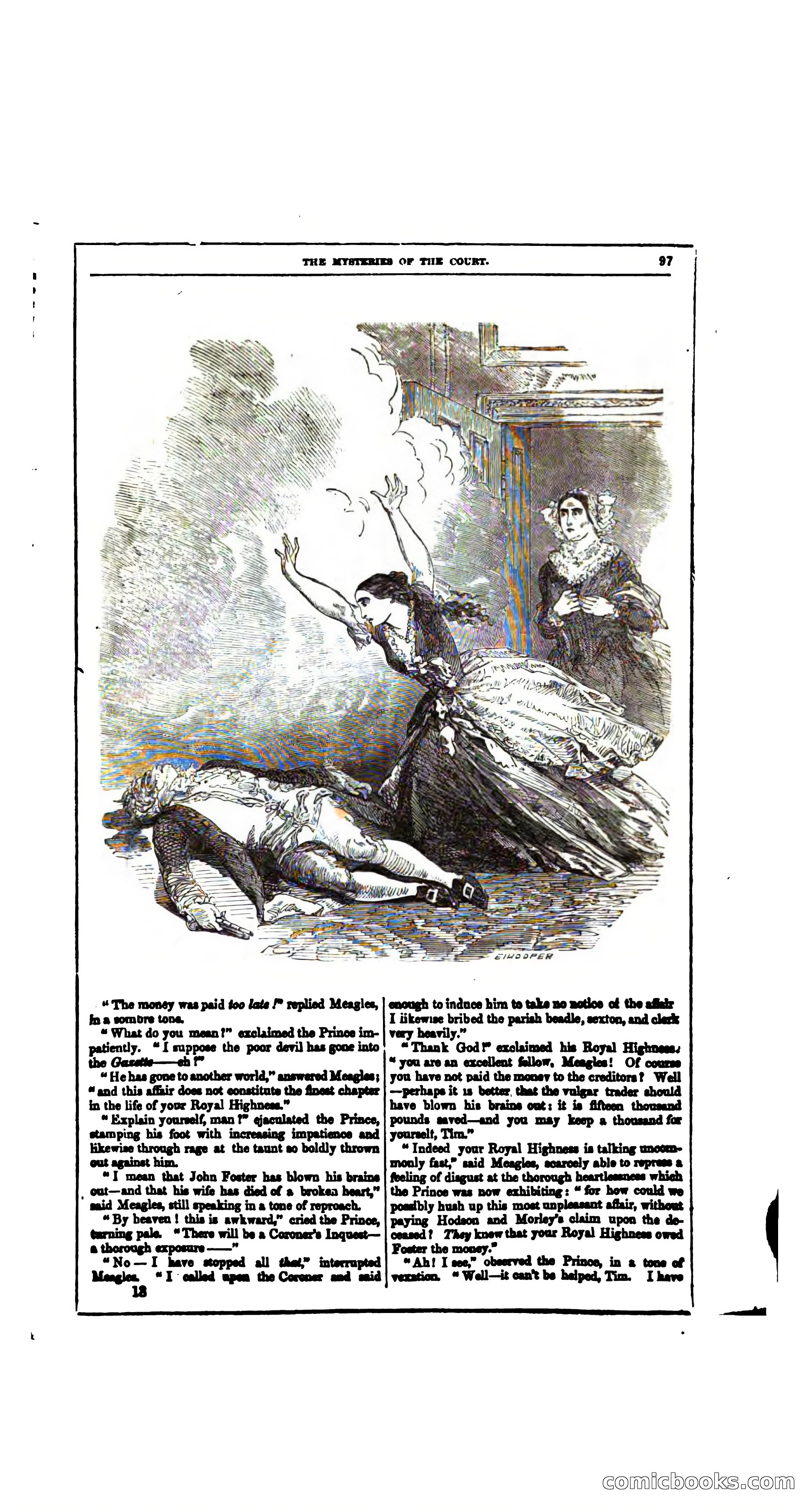 The Mysteries of the Court of London — page 112 of 397