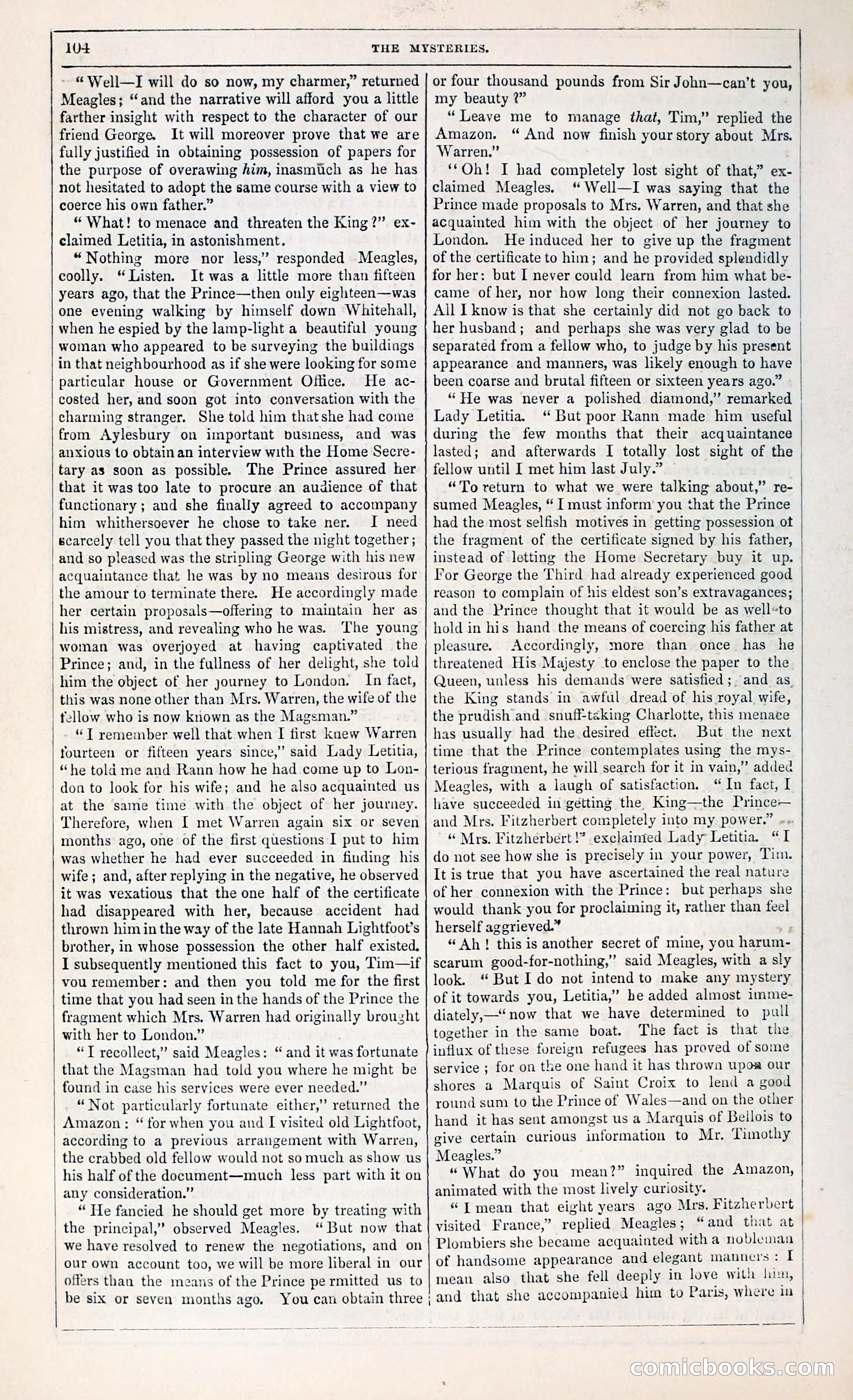 The Mysteries of the Court of London — page 119 of 394