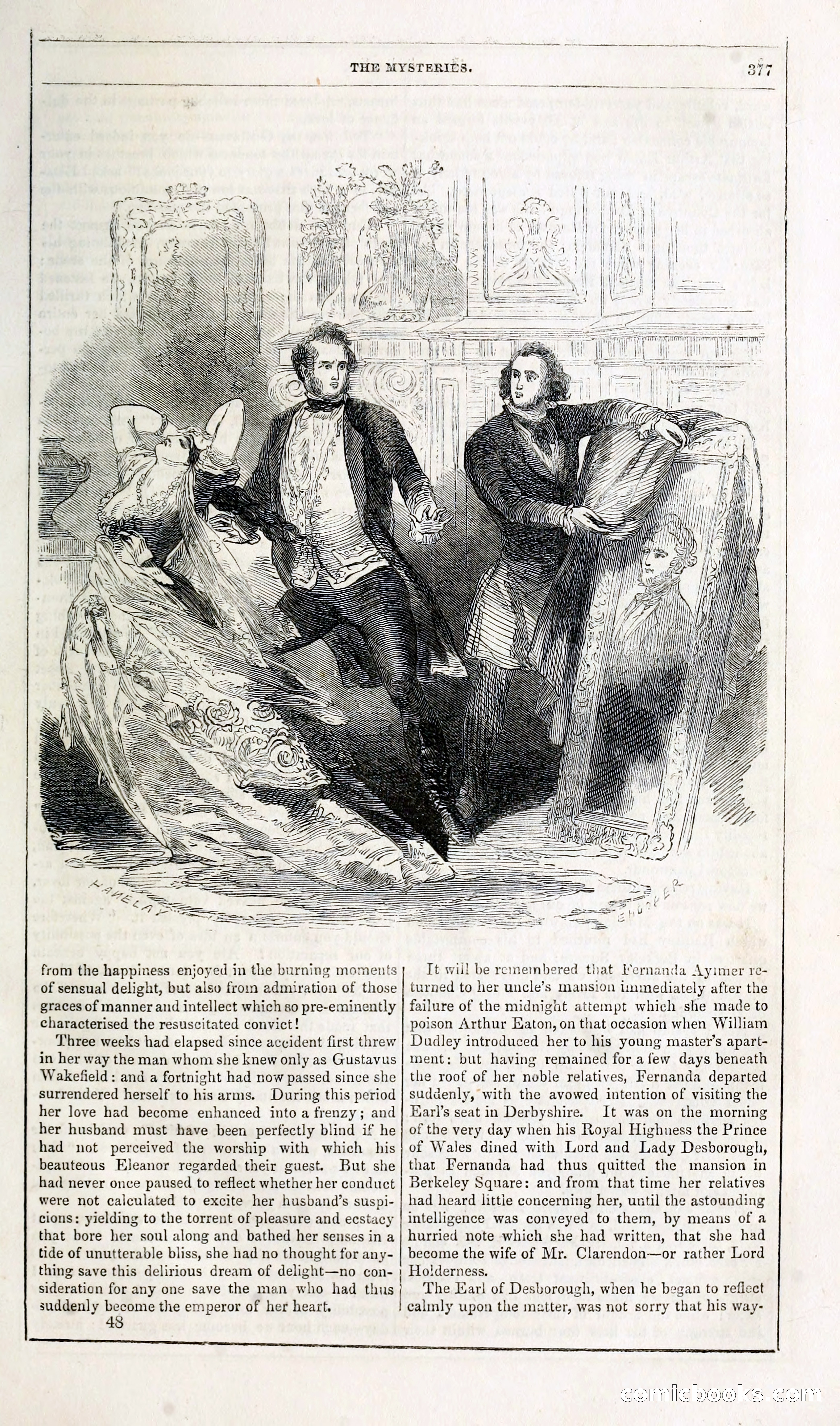 The Mysteries of the Court of London — page 392 of 394