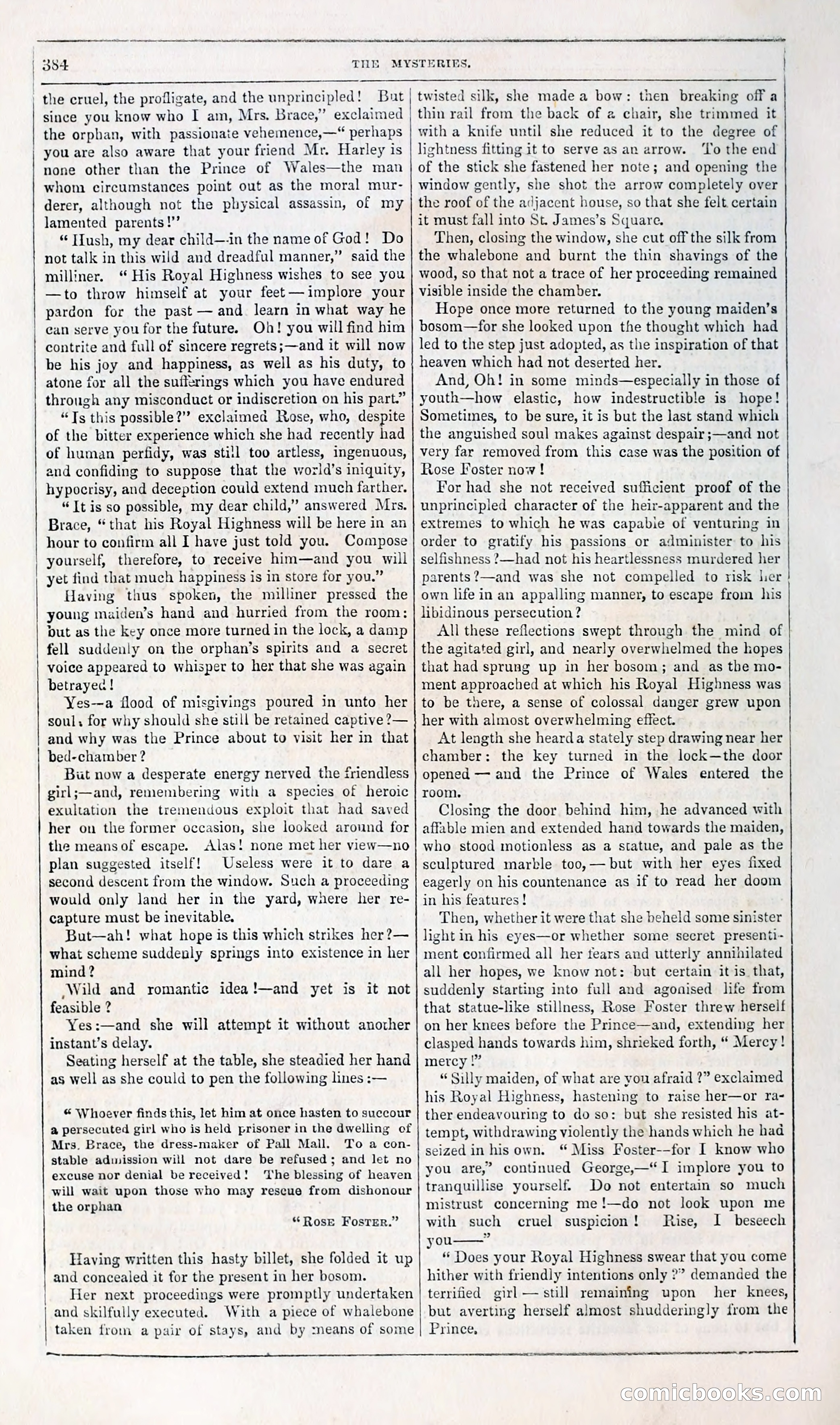 The Mysteries of the Court of London — page 399 of 394