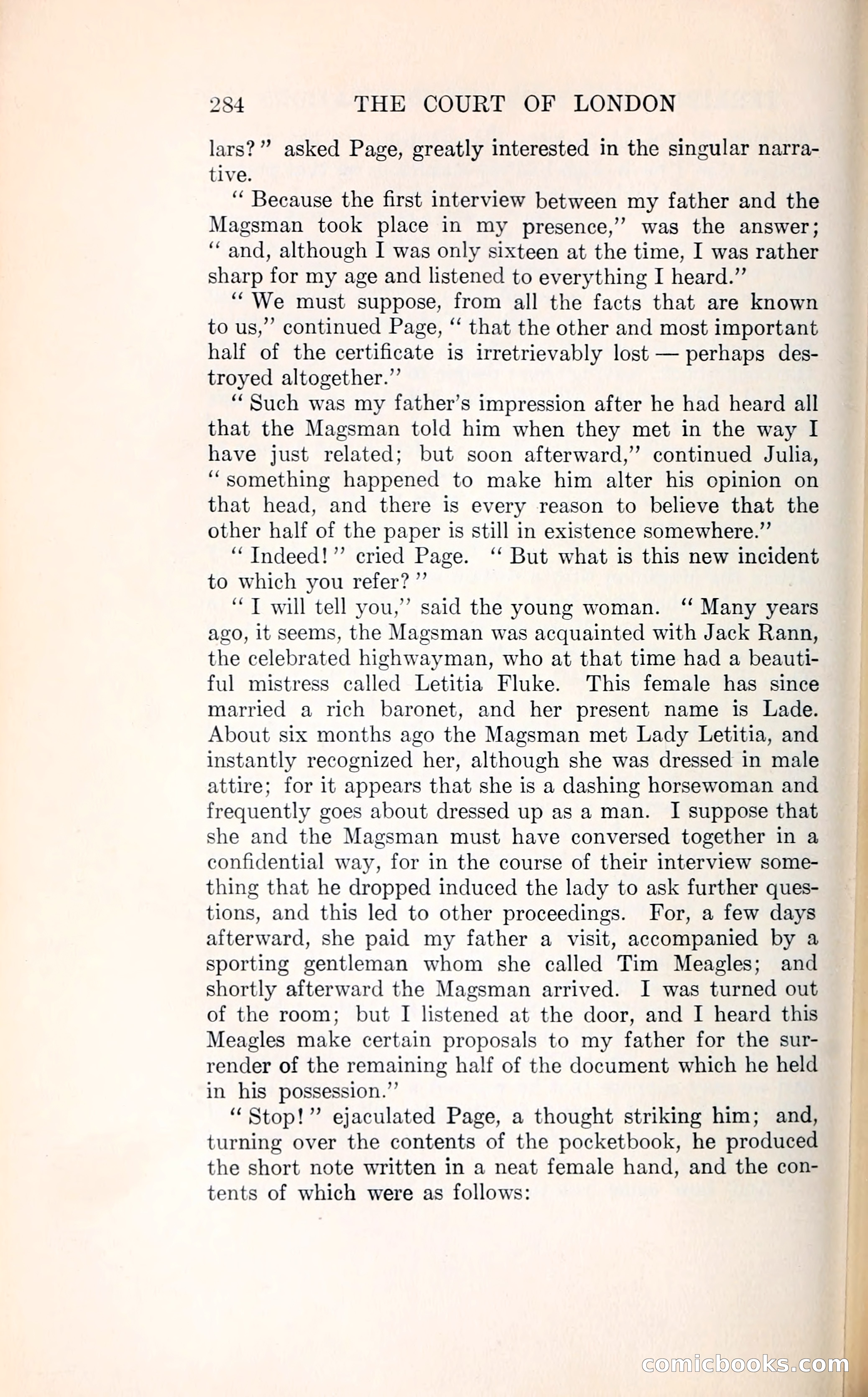 The Mysteries of the Court of London — page 319 of 391