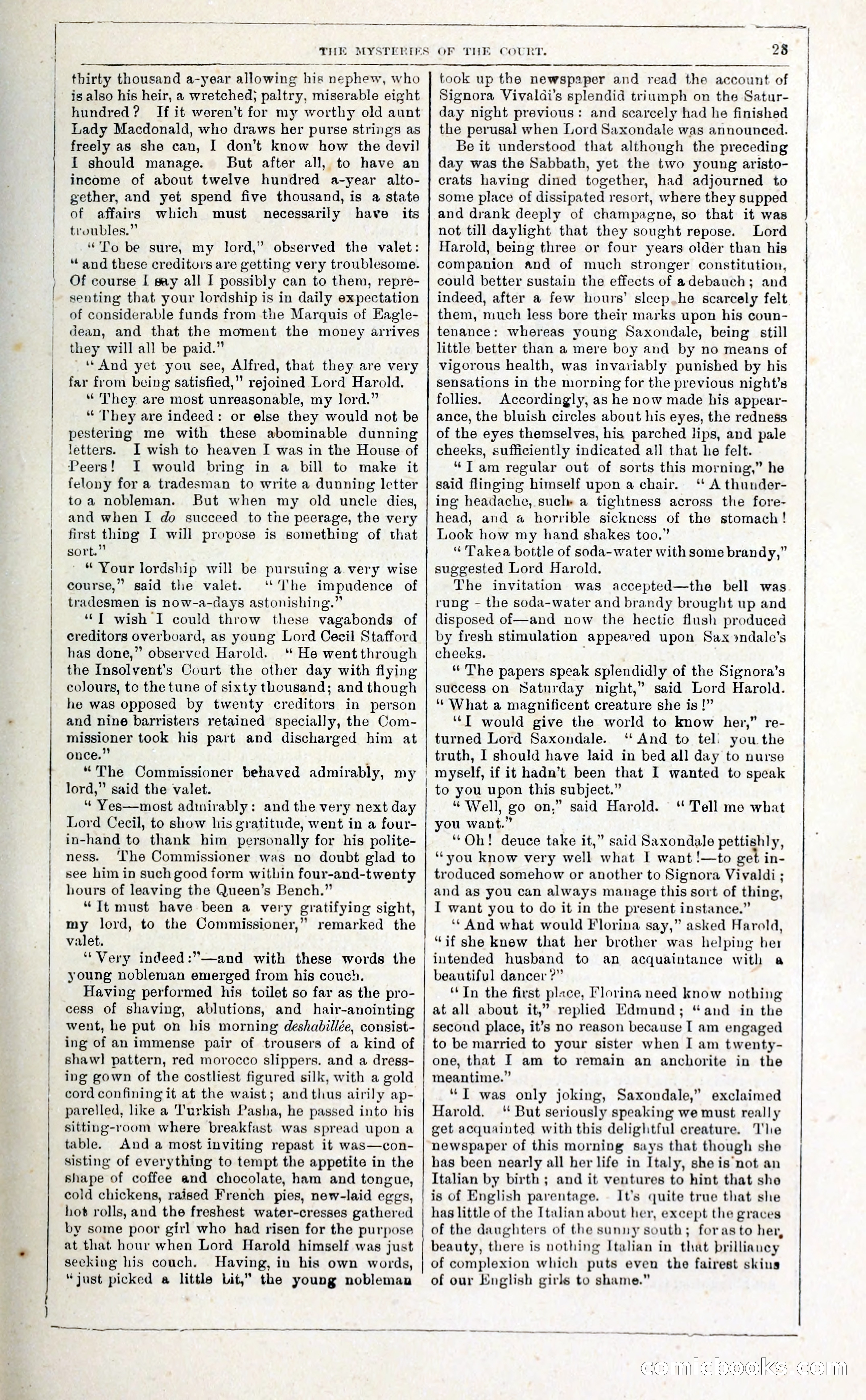 The Mysteries of the Court of London — page 40 of 394