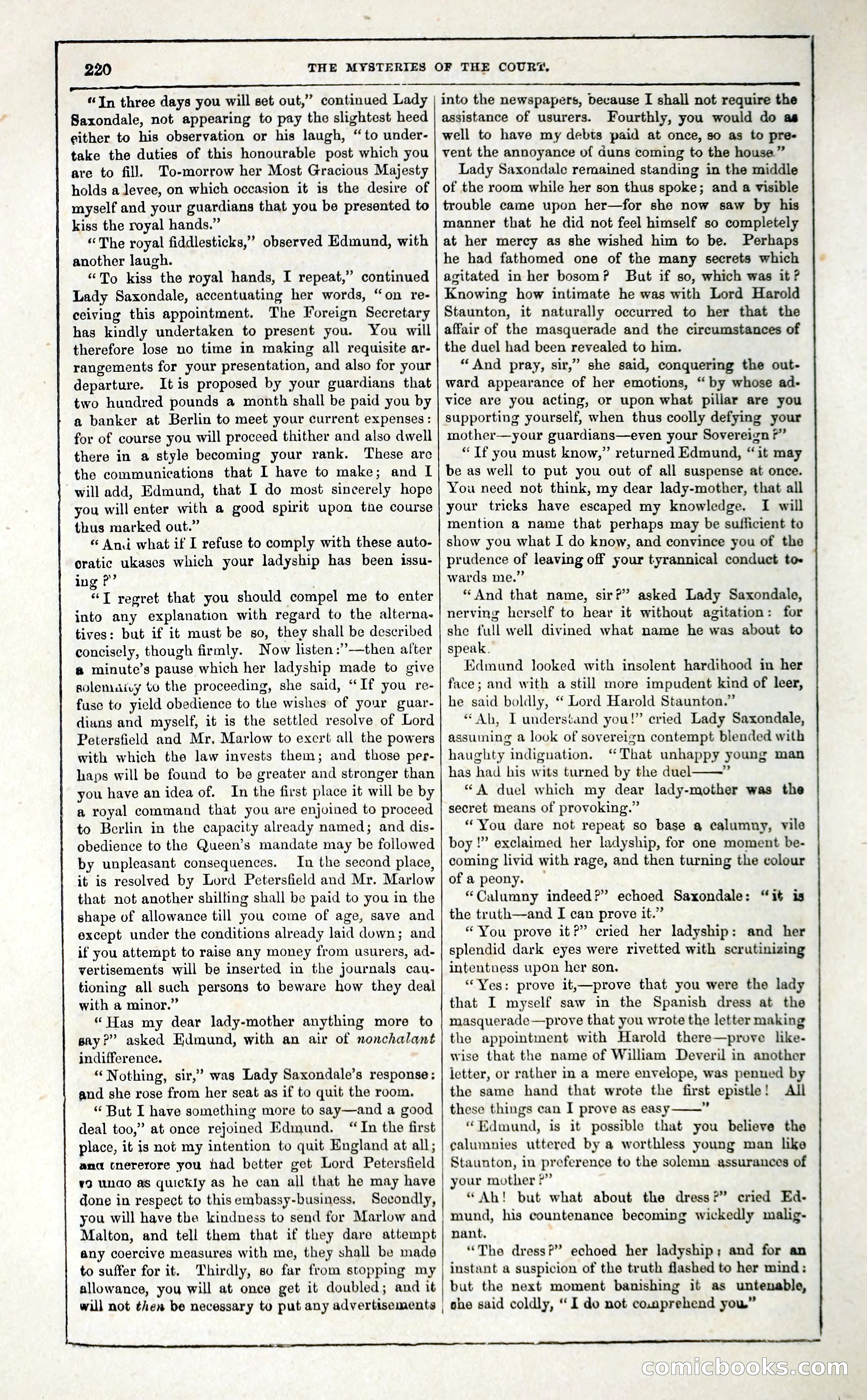 The Mysteries of the Court of London — page 235 of 394
