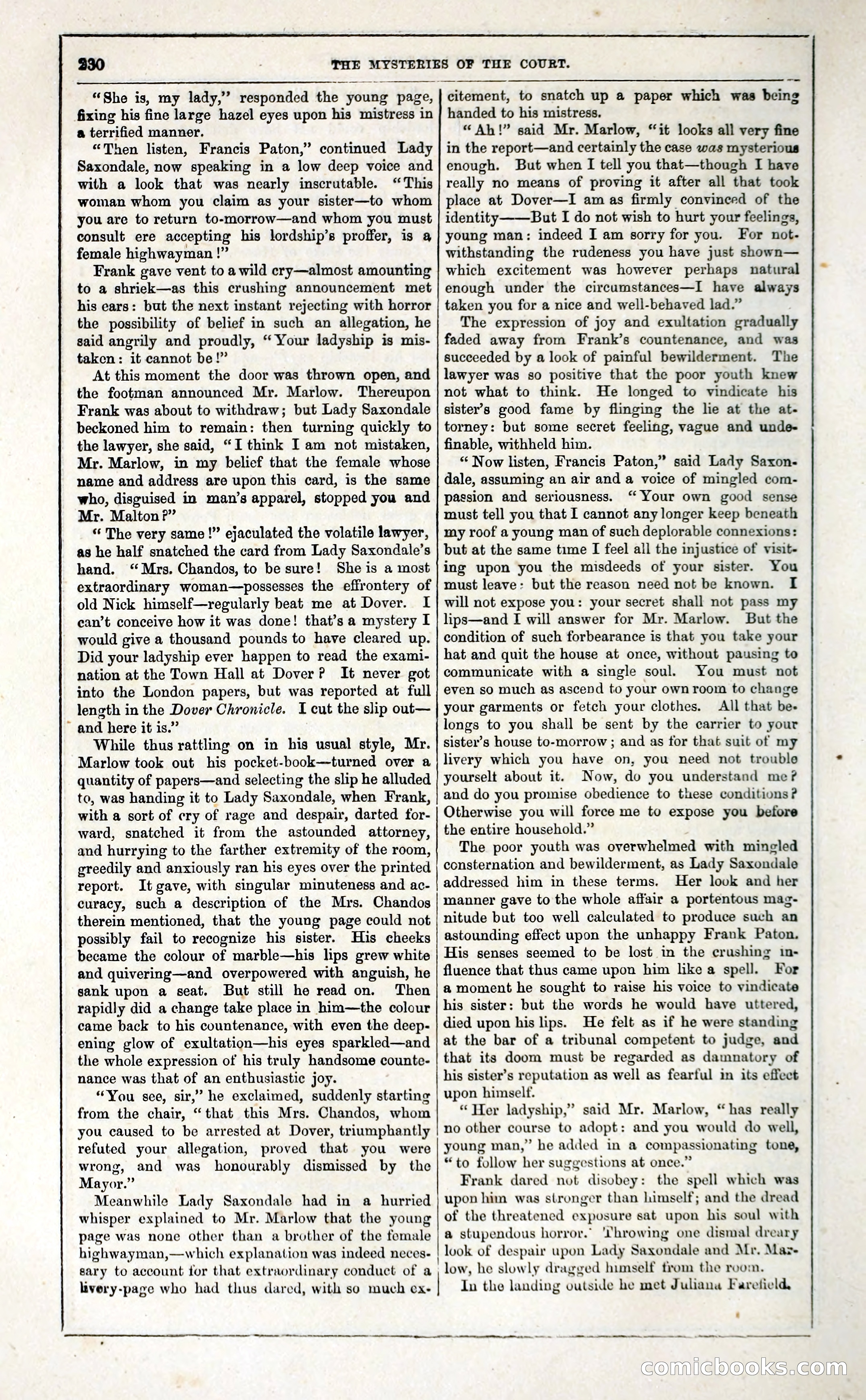 The Mysteries of the Court of London — page 245 of 394