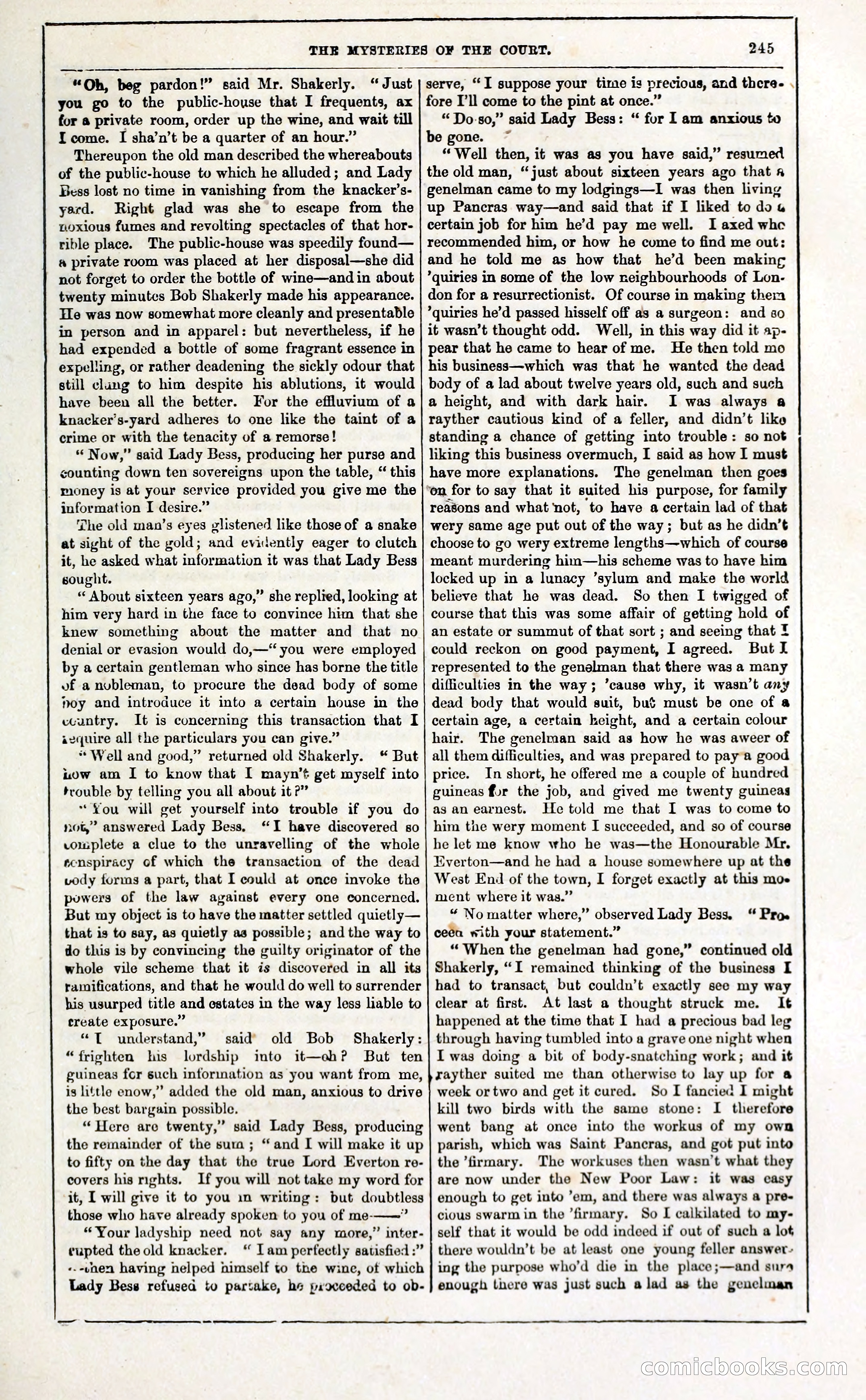 The Mysteries of the Court of London — page 260 of 394