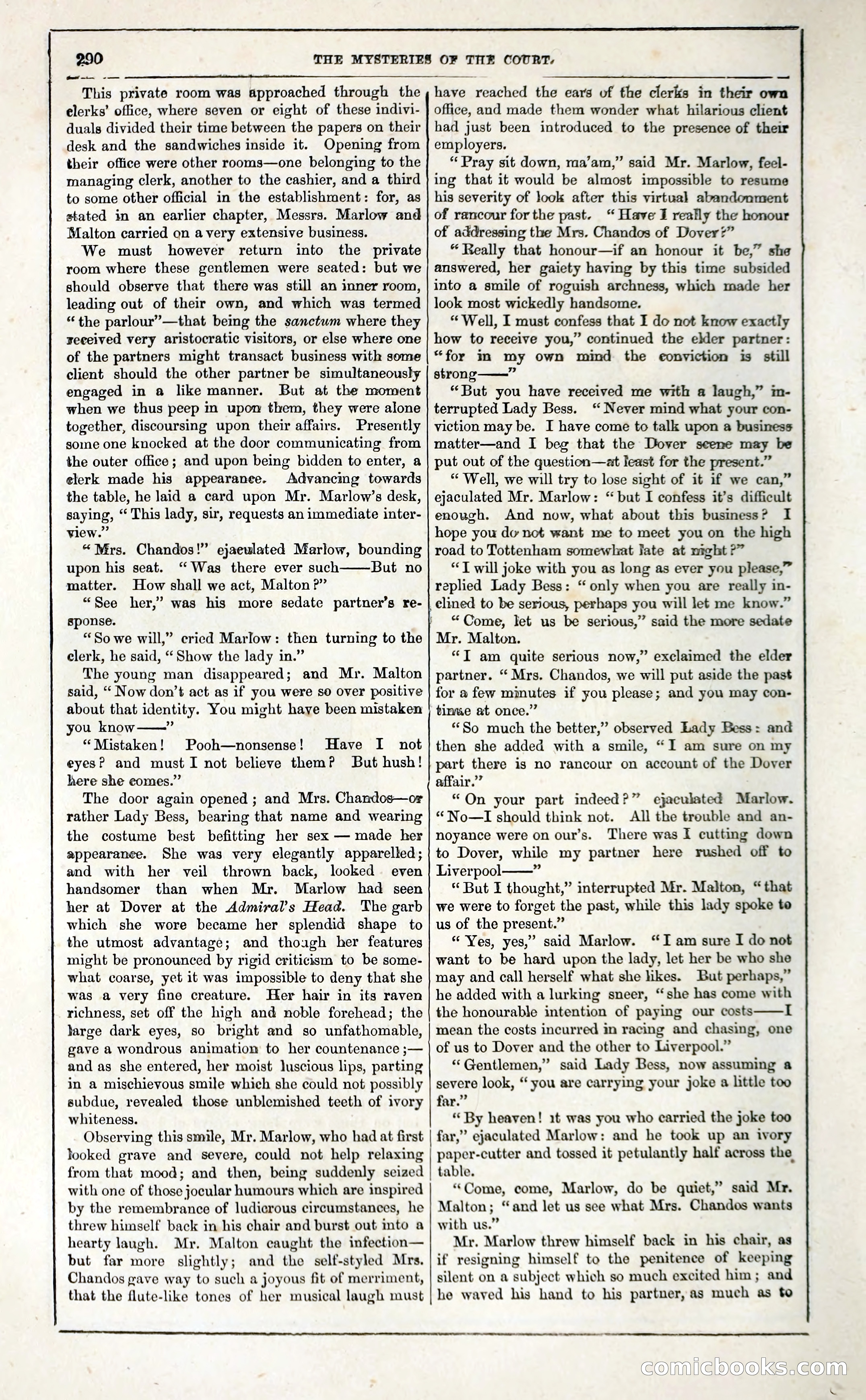 The Mysteries of the Court of London — page 305 of 394