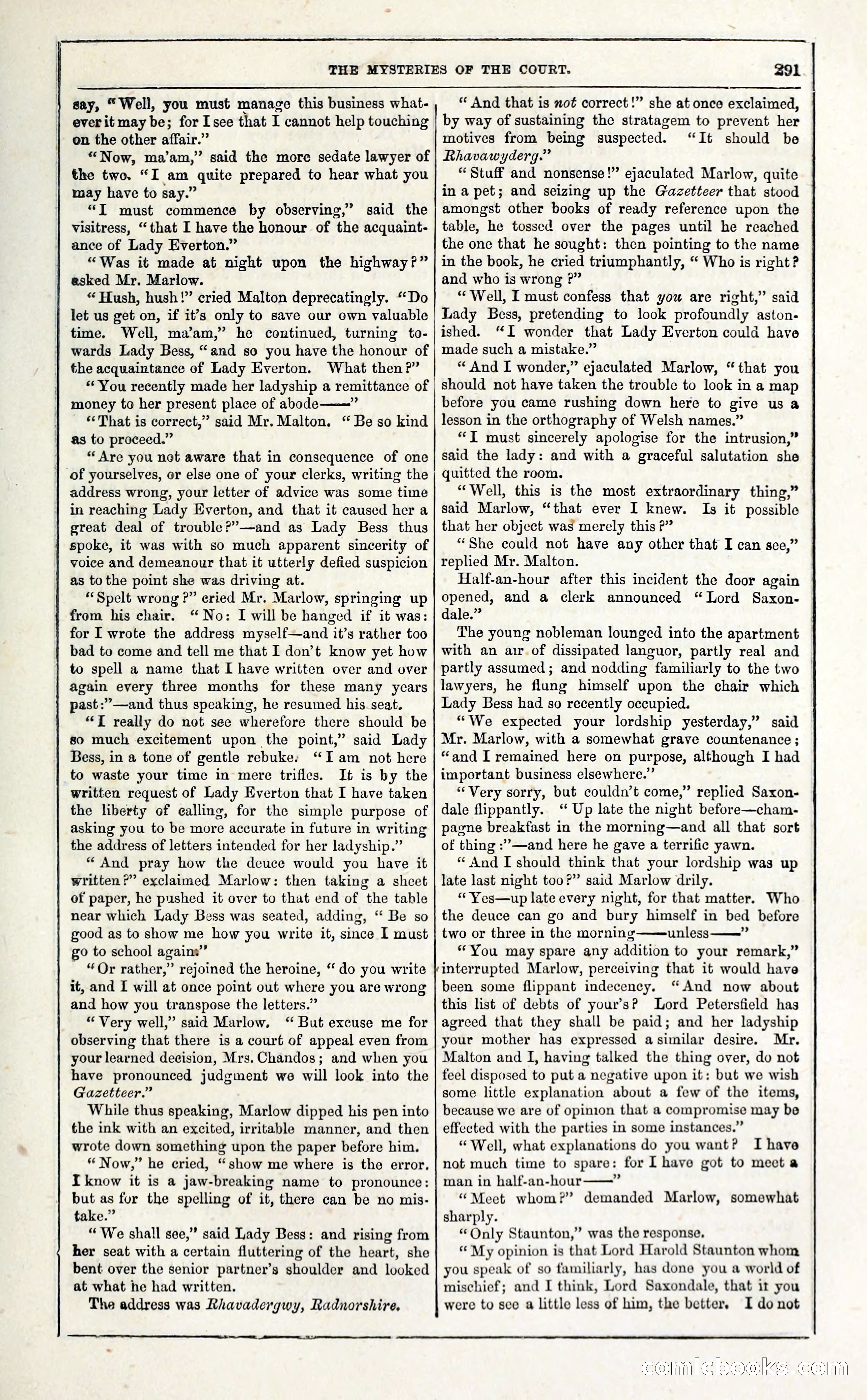 The Mysteries of the Court of London — page 306 of 394