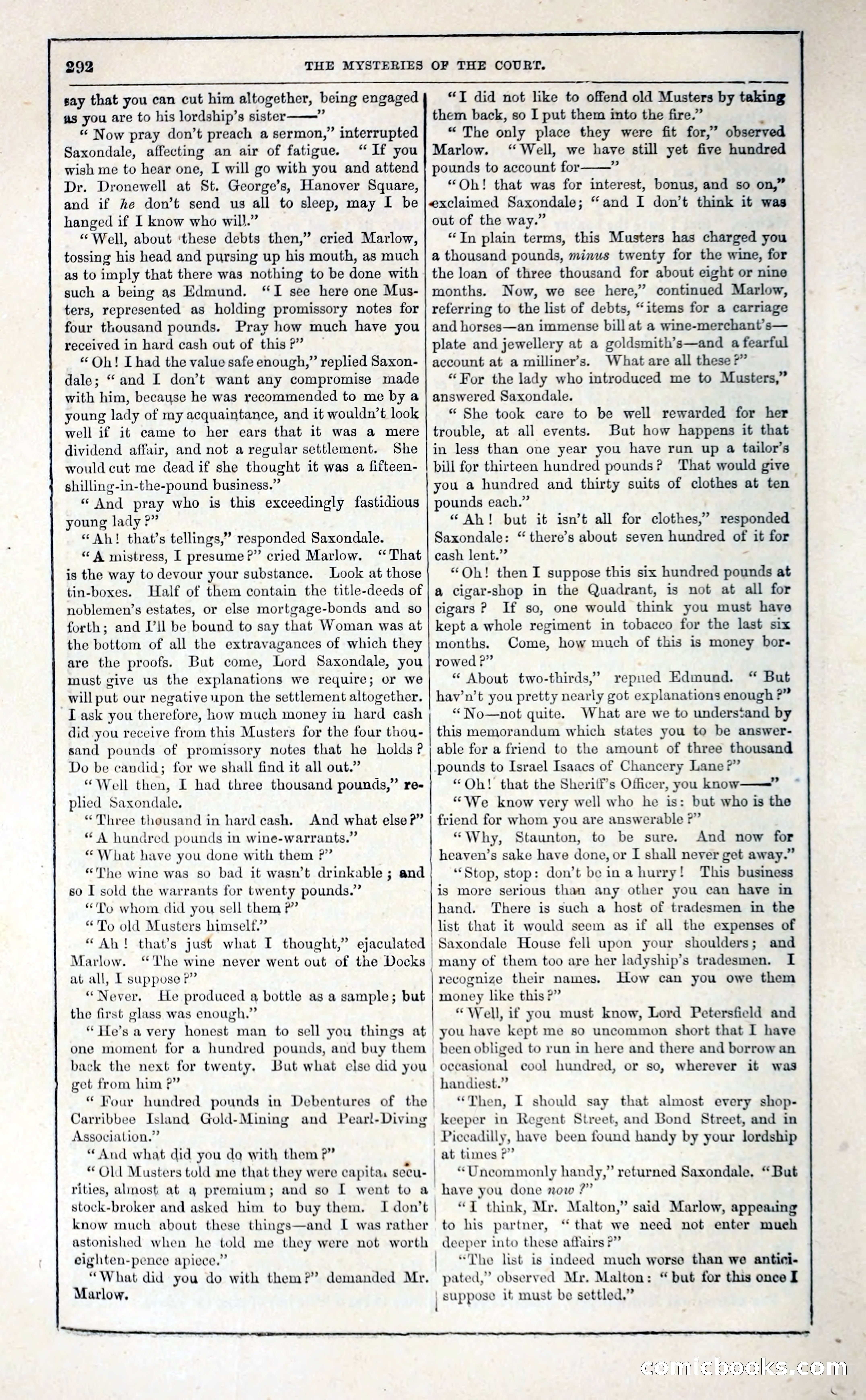 The Mysteries of the Court of London — page 307 of 394