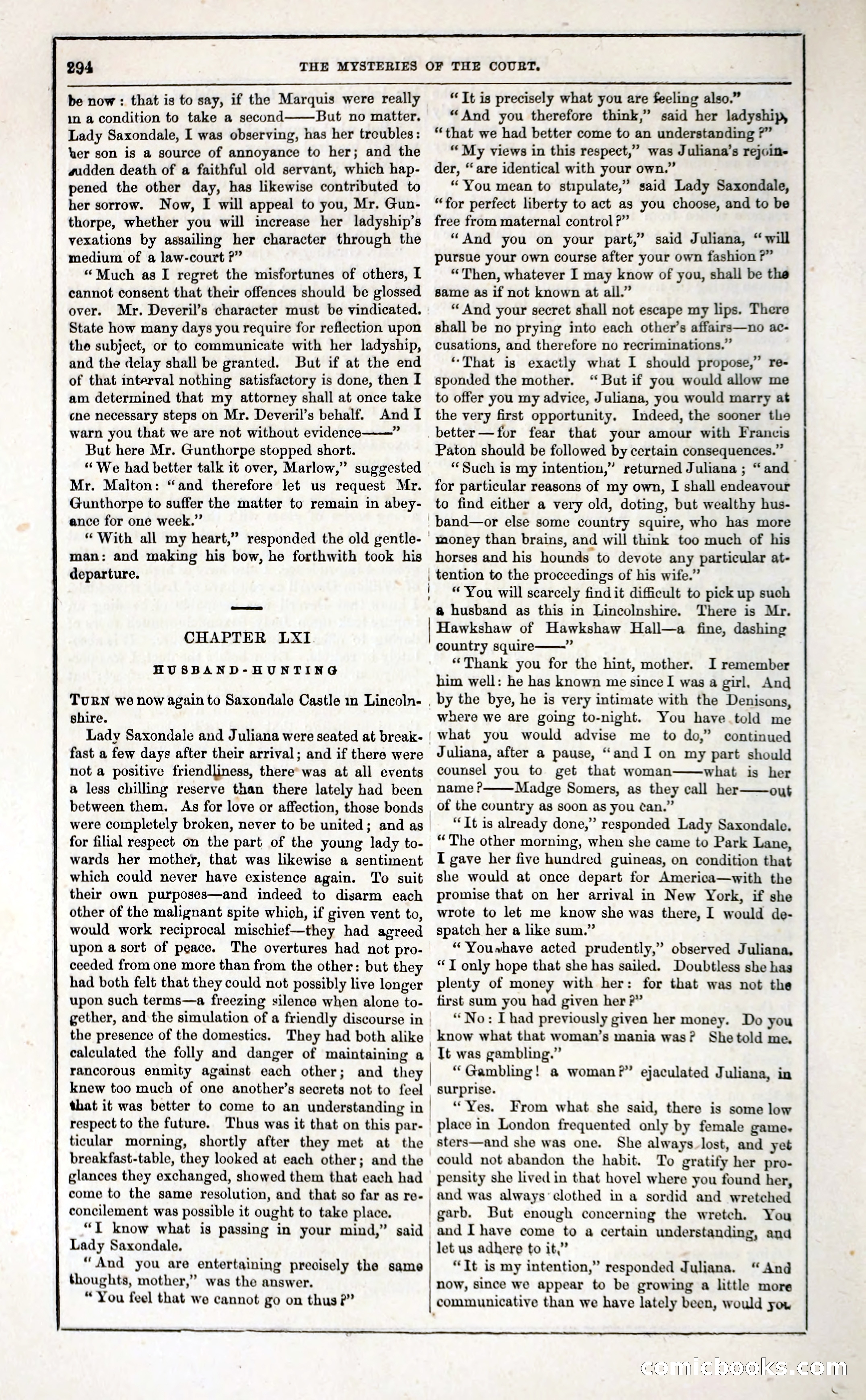 The Mysteries of the Court of London — page 309 of 394