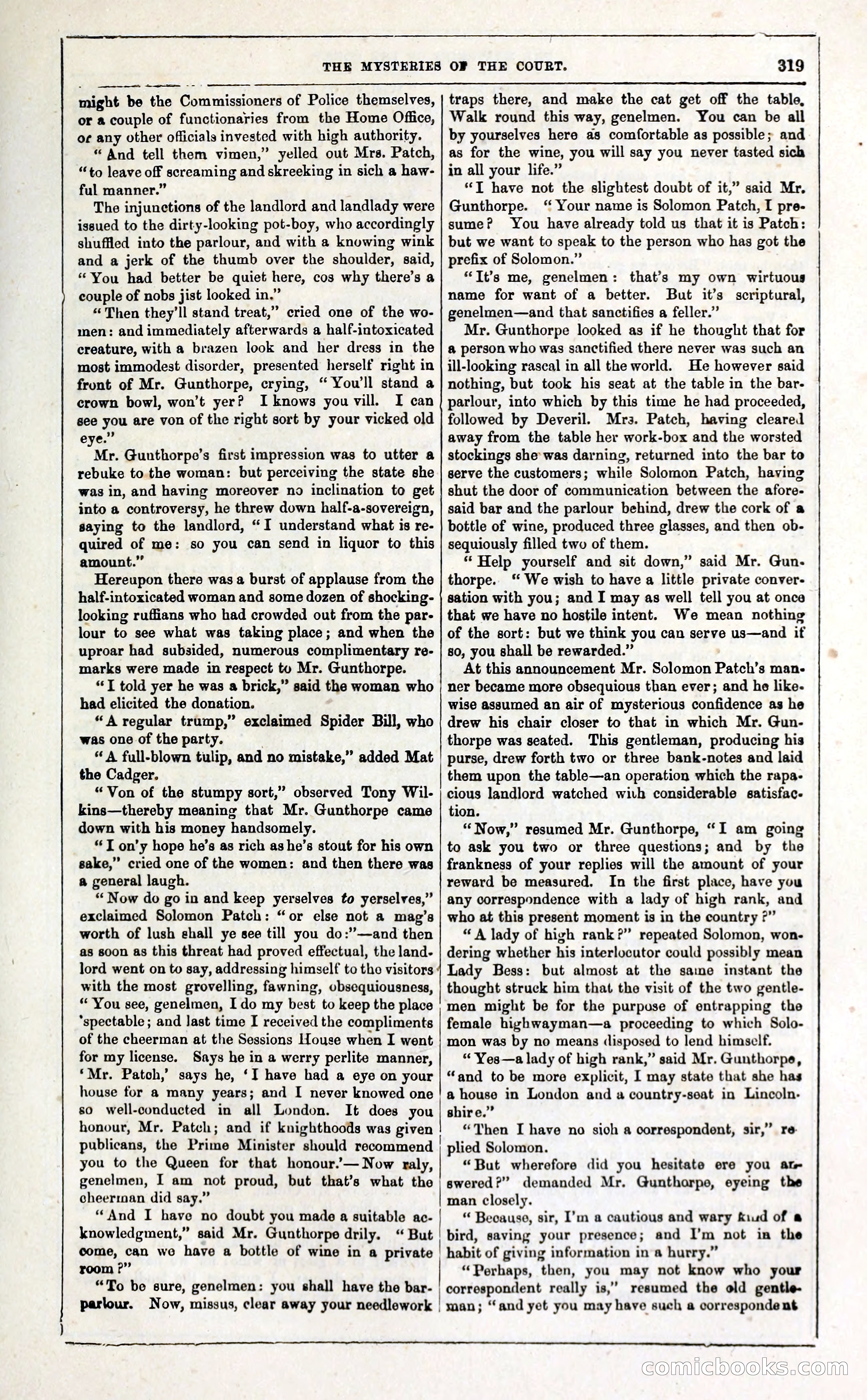 The Mysteries of the Court of London — page 334 of 394