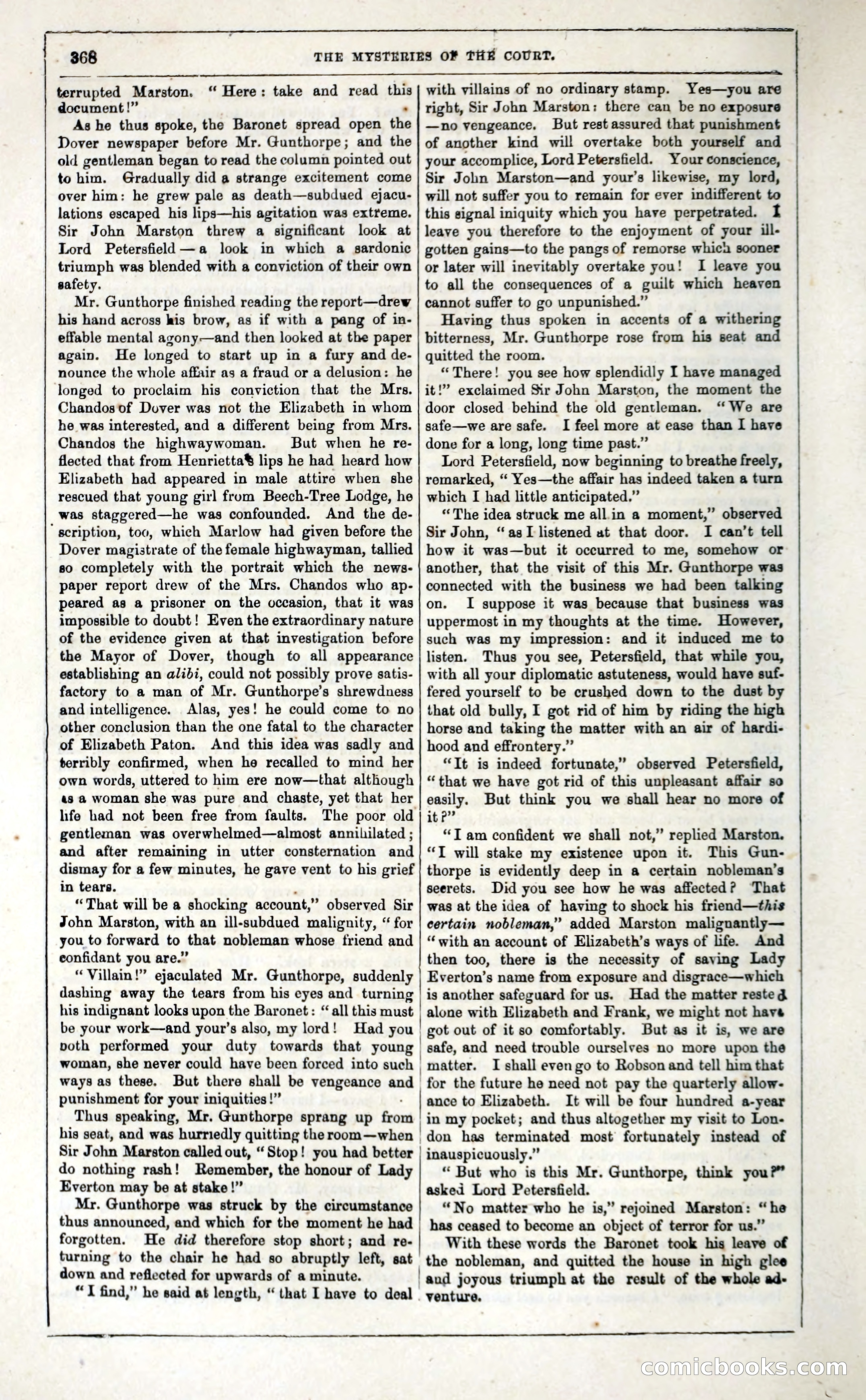 The Mysteries of the Court of London — page 383 of 394
