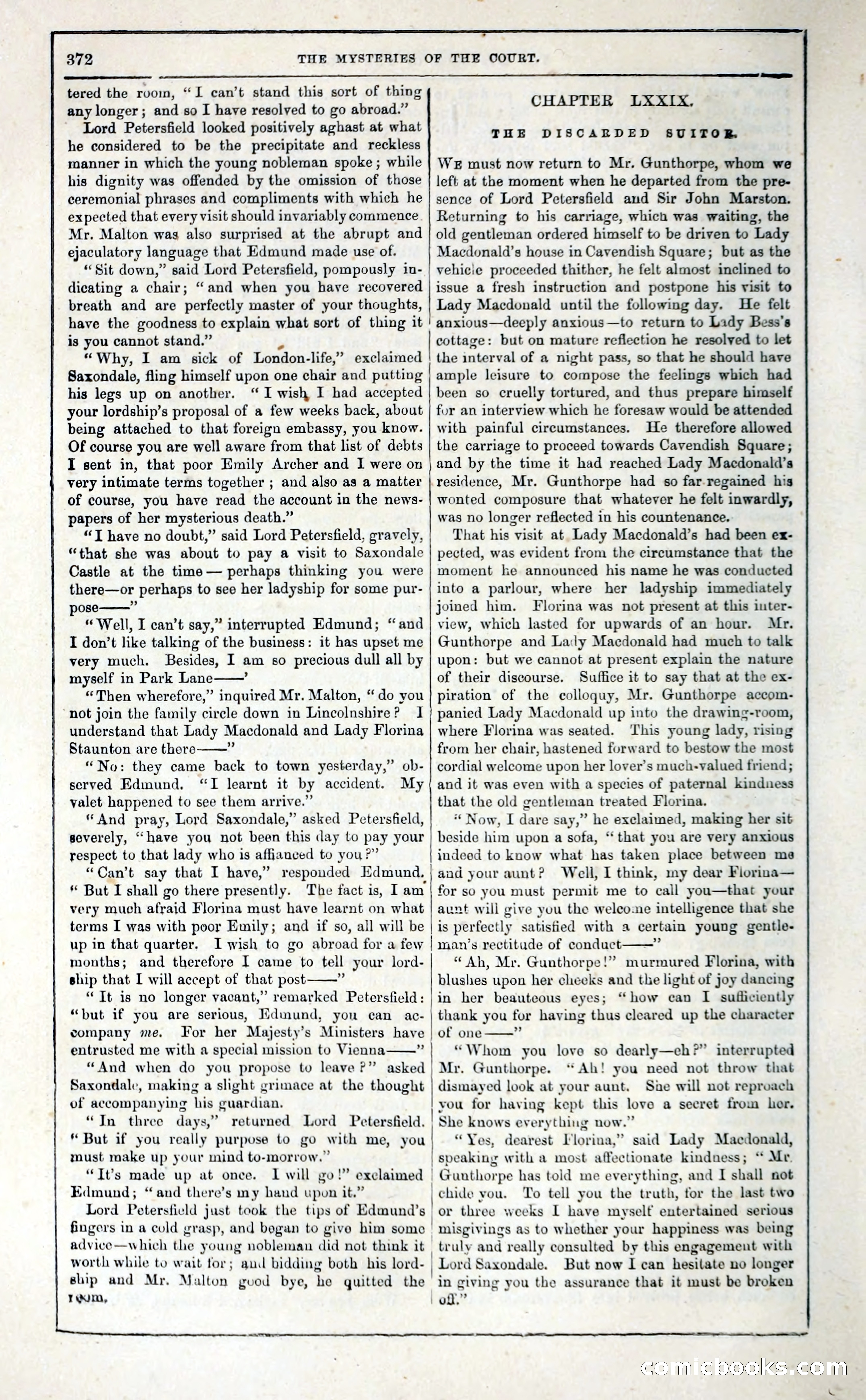 The Mysteries of the Court of London — page 387 of 394