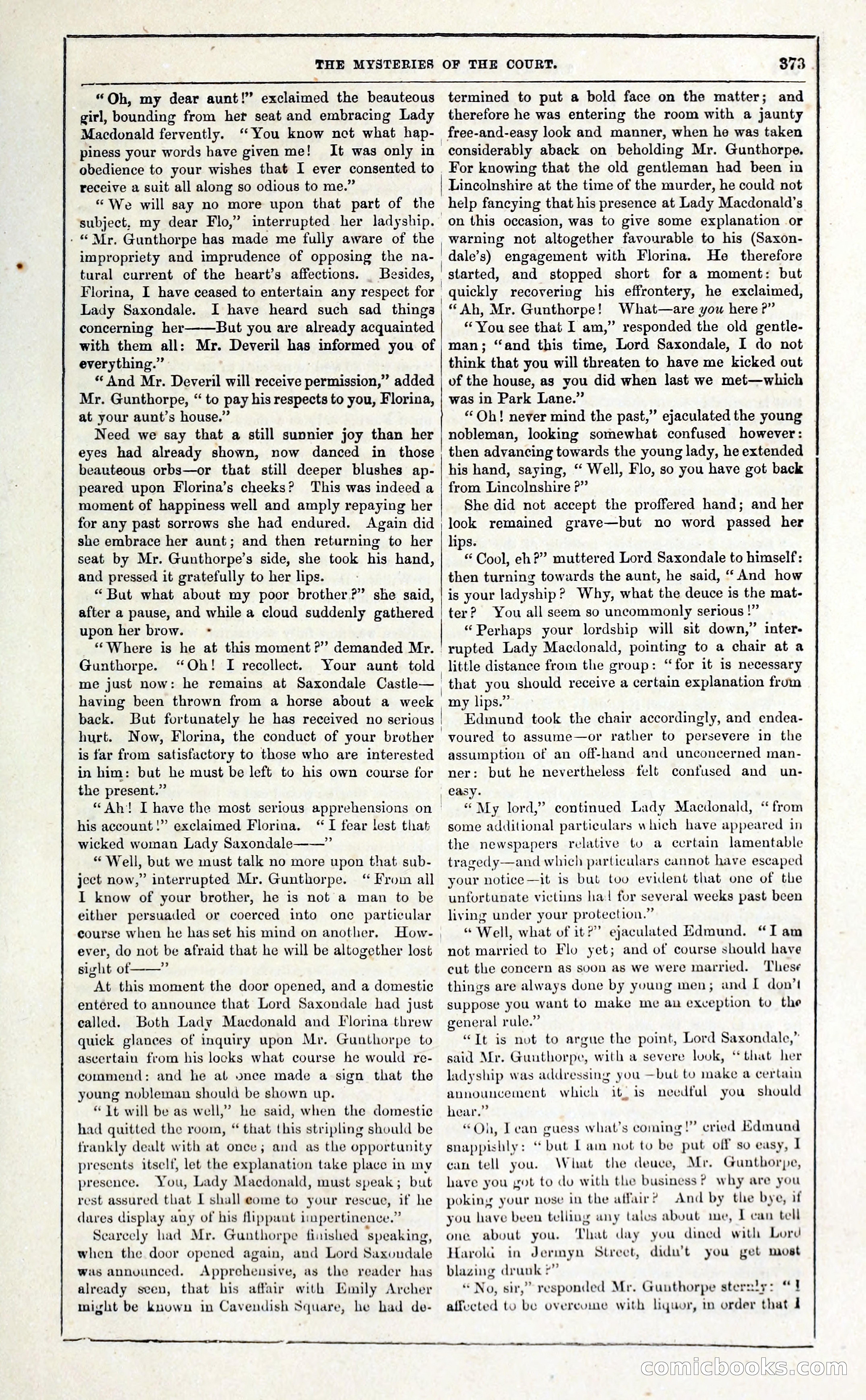 The Mysteries of the Court of London — page 388 of 394