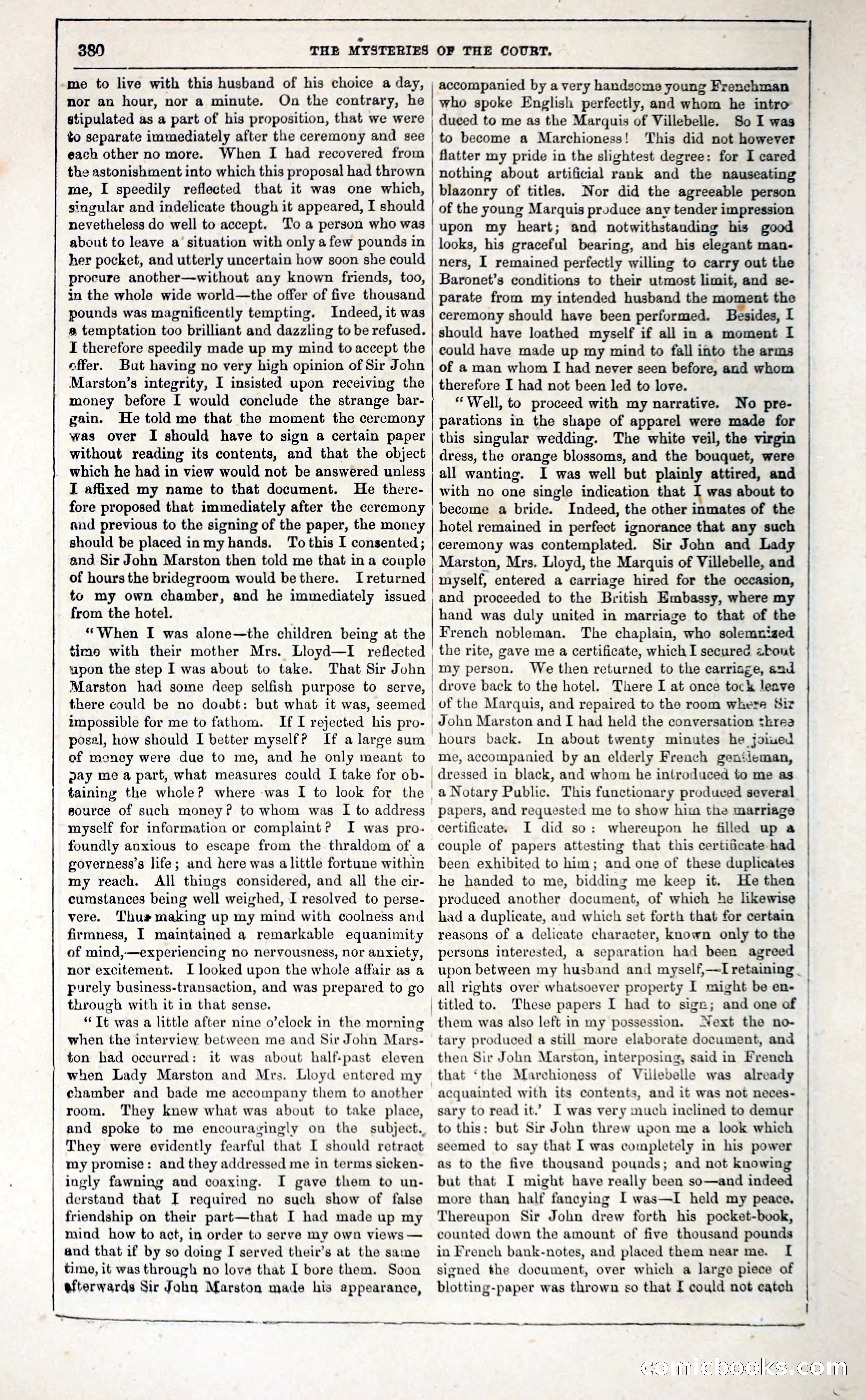 The Mysteries of the Court of London — page 395 of 394