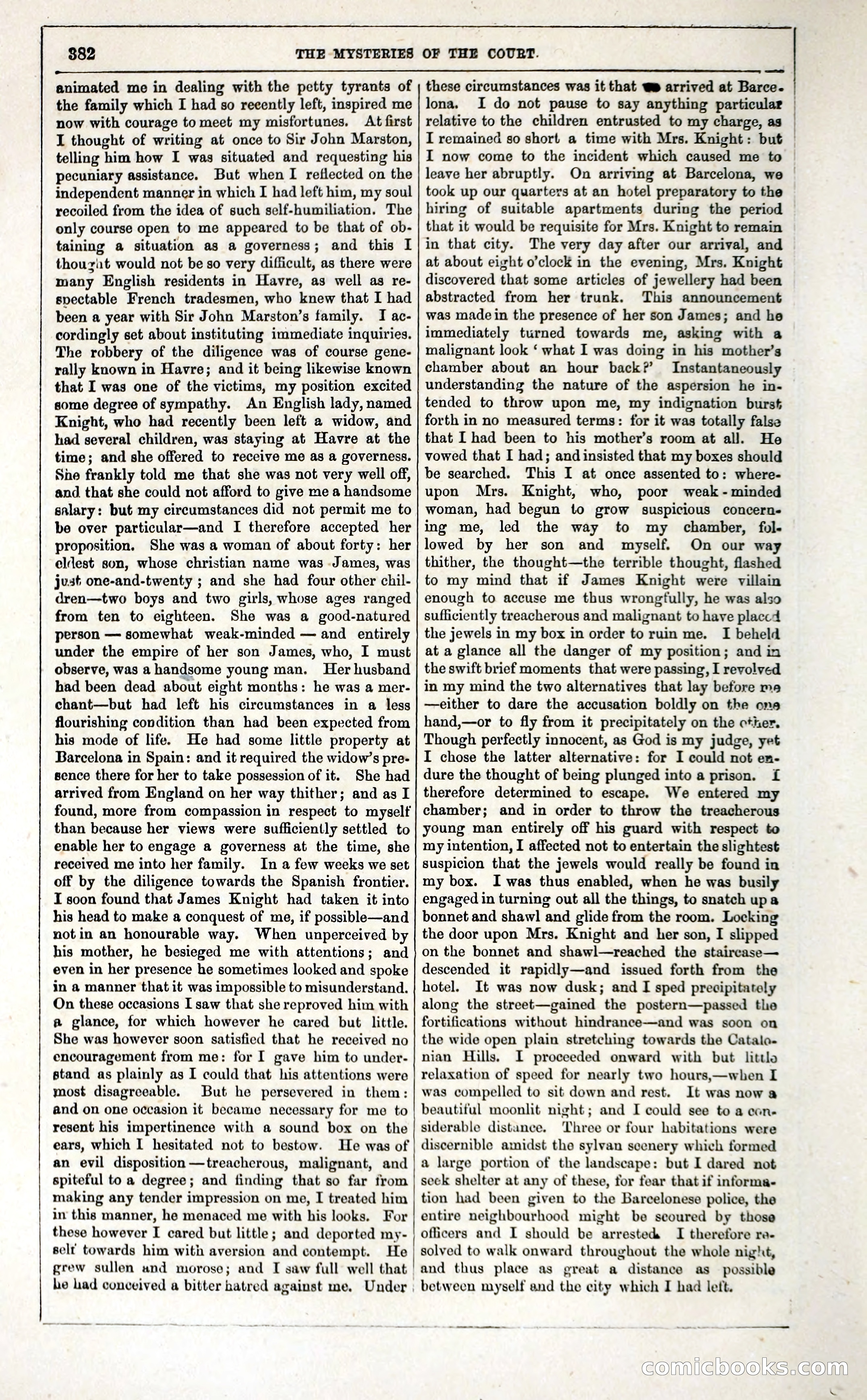 The Mysteries of the Court of London — page 397 of 394