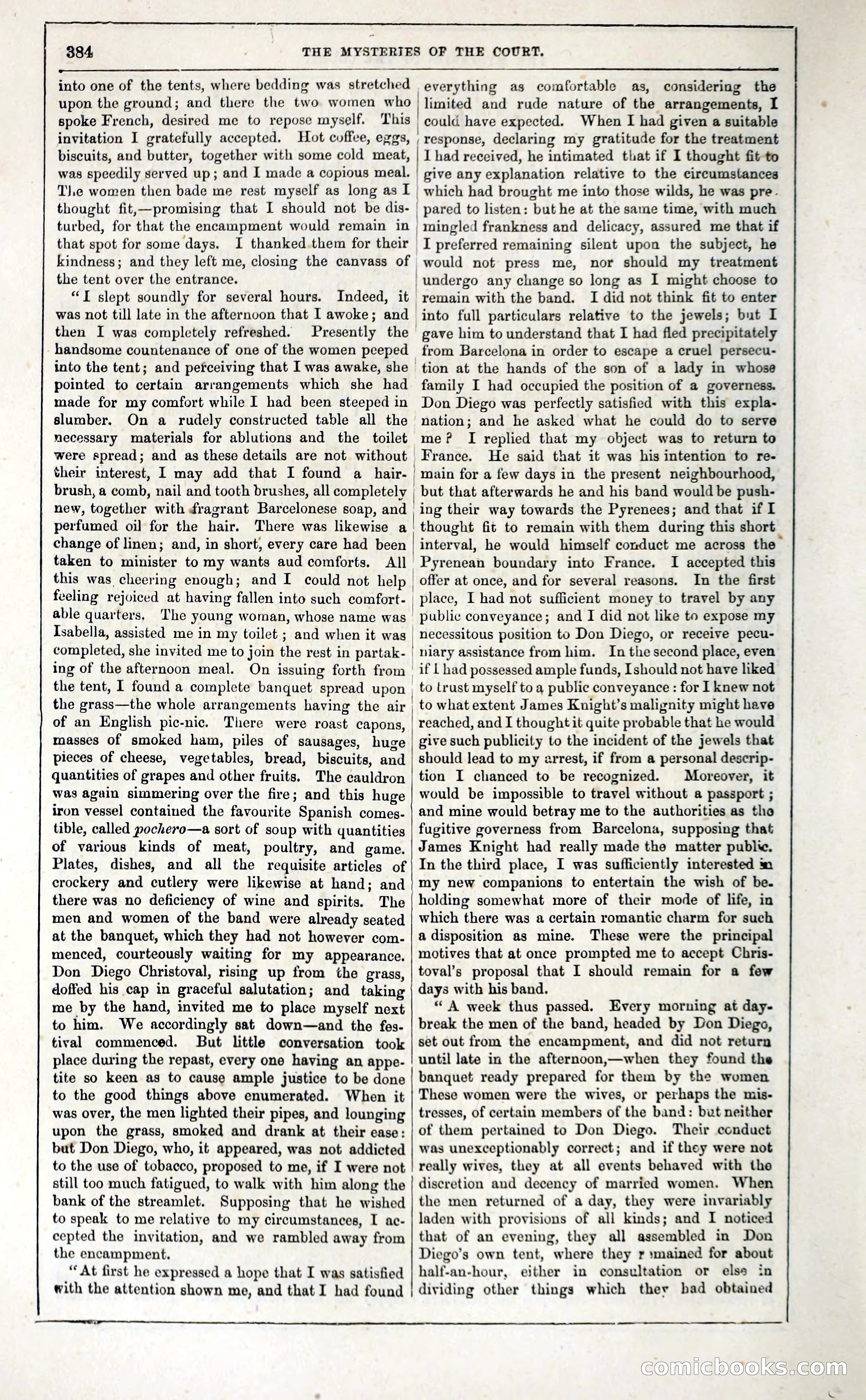 The Mysteries of the Court of London — page 399 of 394