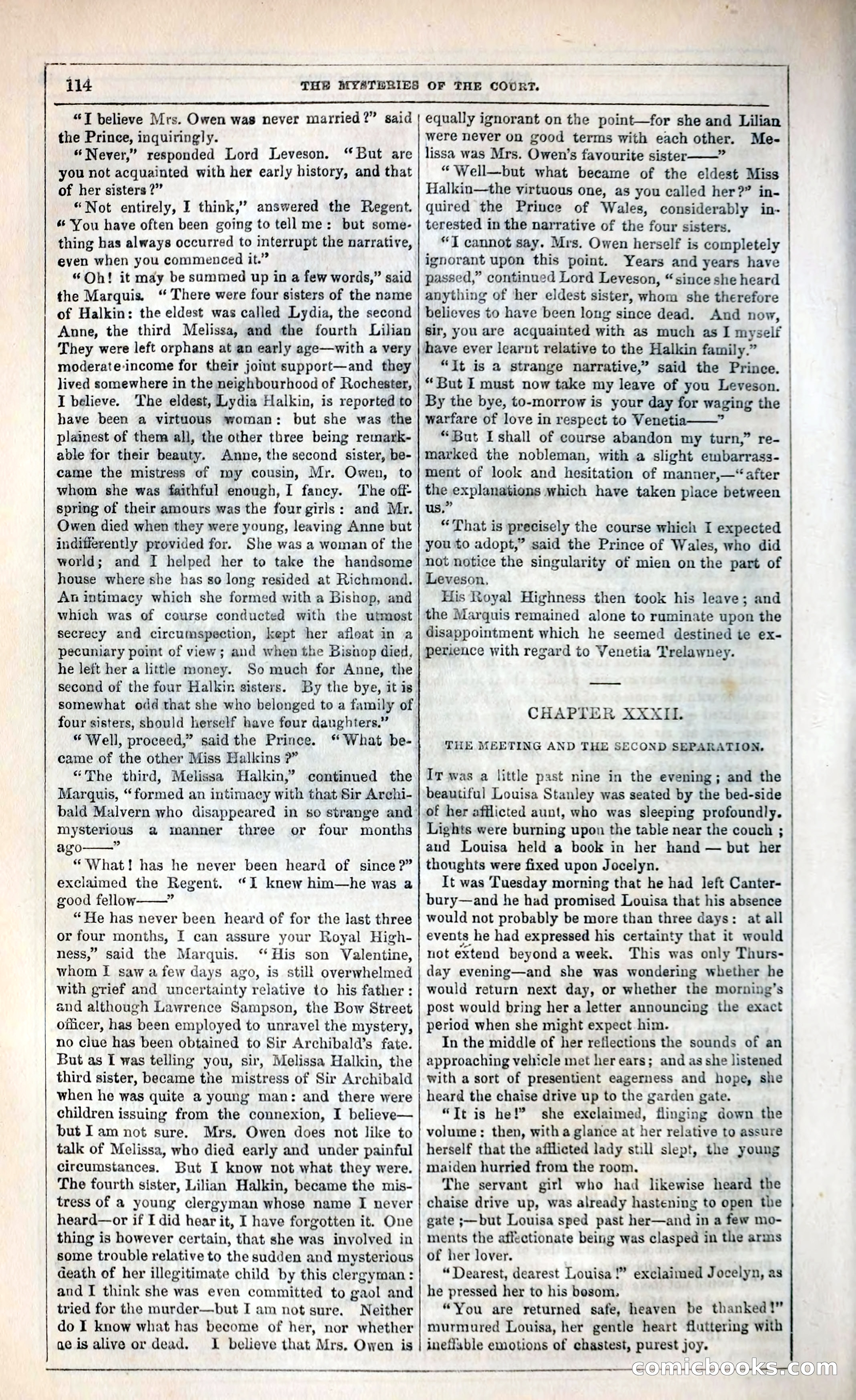 The Mysteries of the Court of London — page 128 of 394