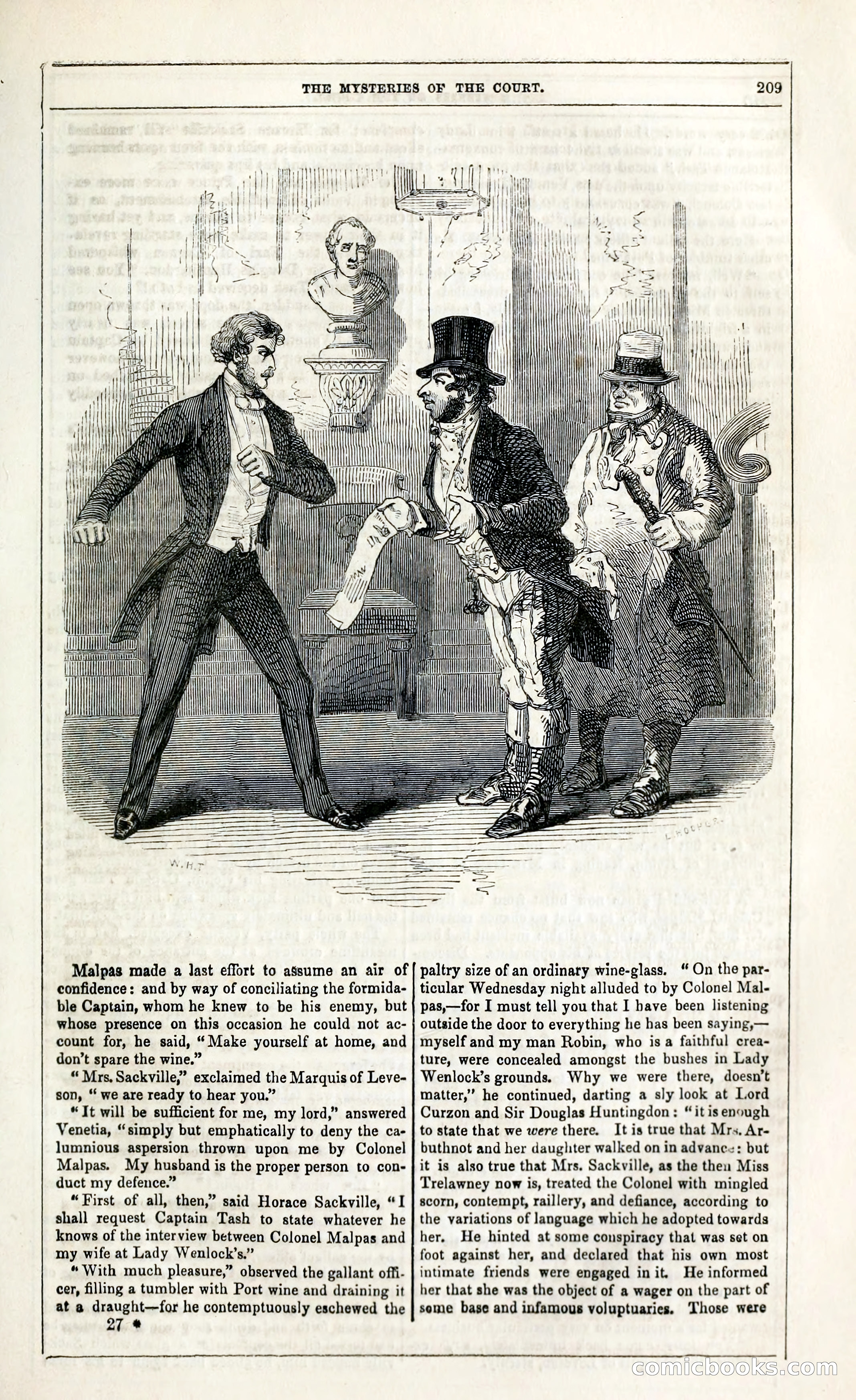 The Mysteries of the Court of London — page 223 of 394