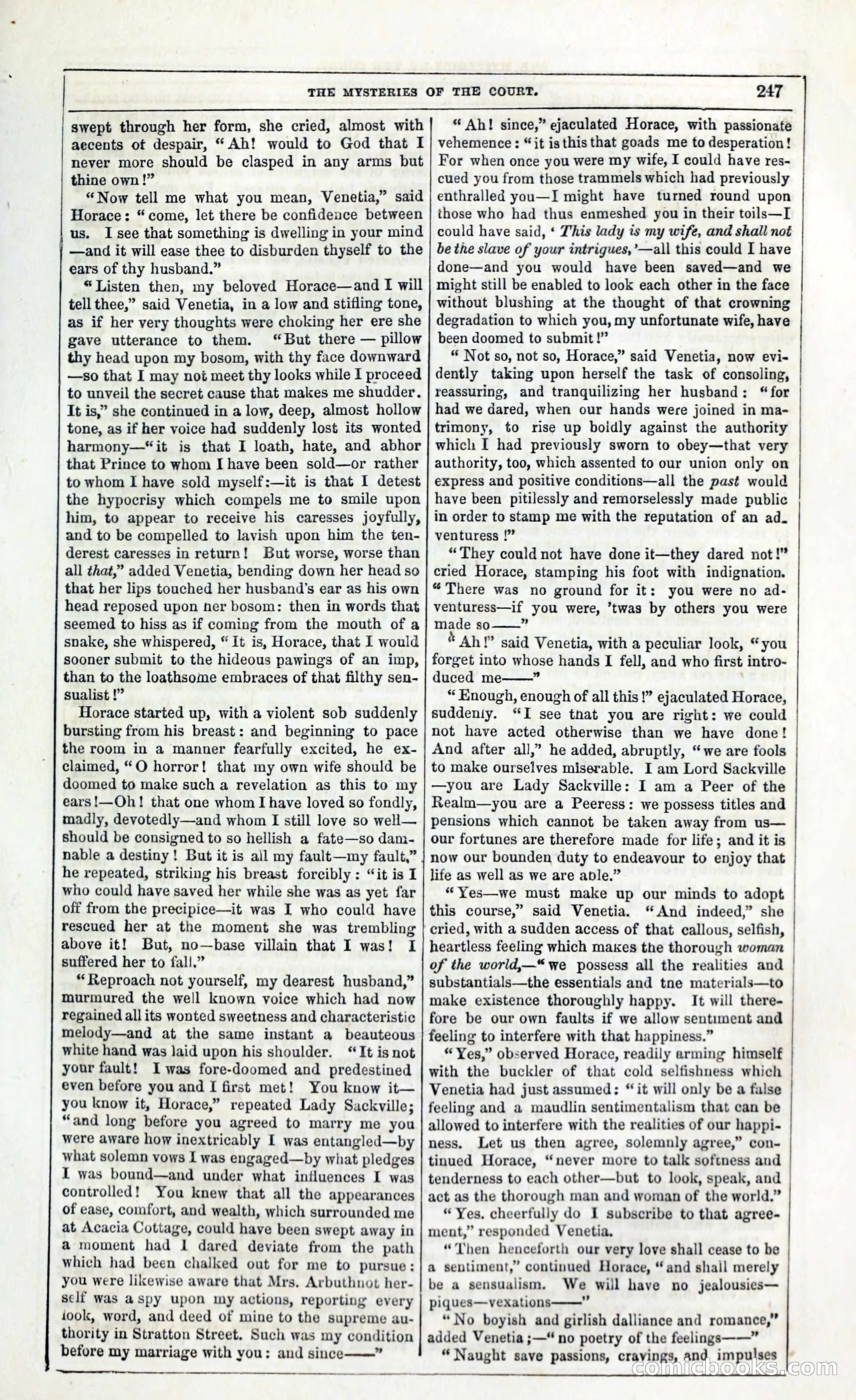 The Mysteries of the Court of London — page 261 of 394