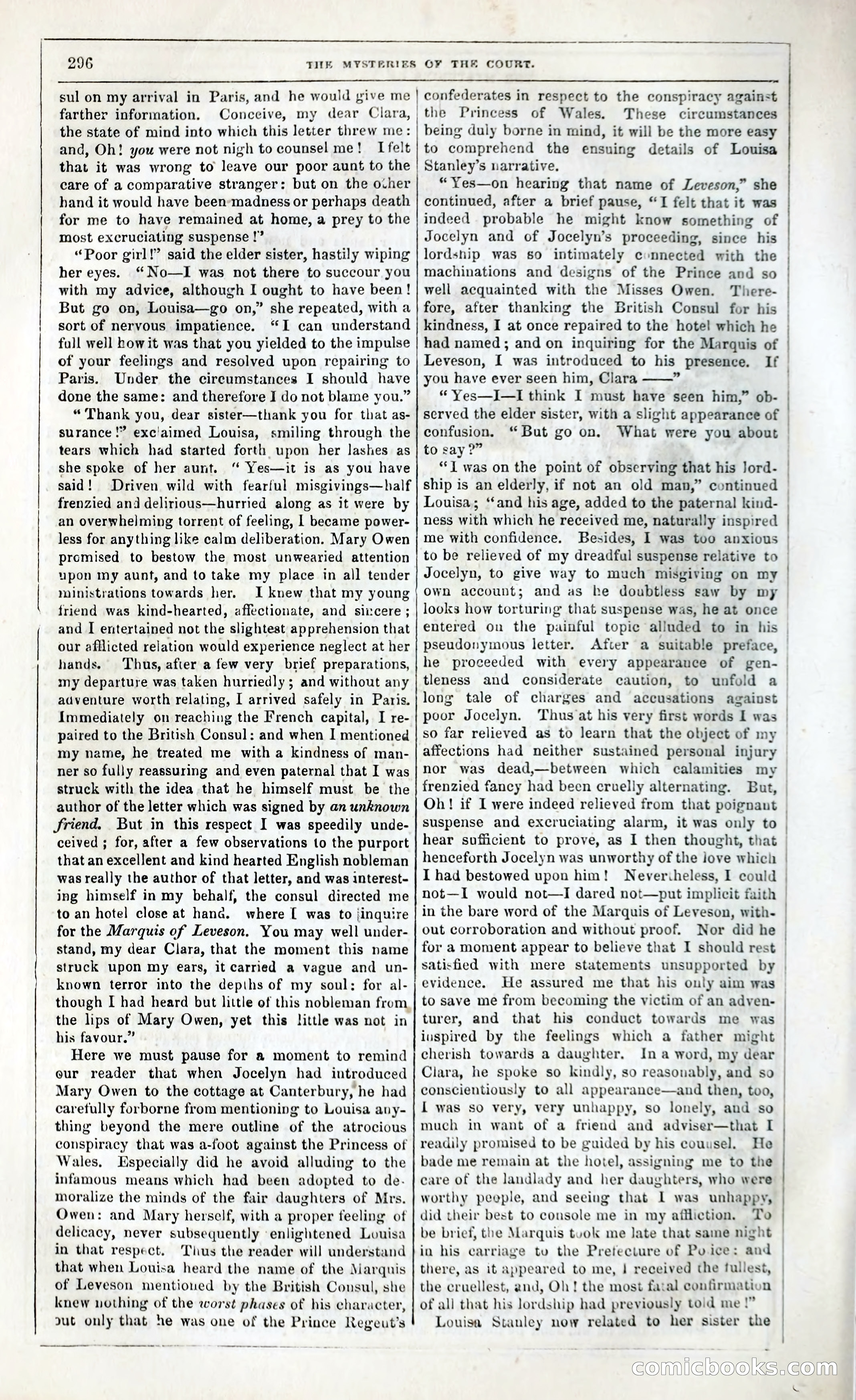 The Mysteries of the Court of London — page 310 of 394