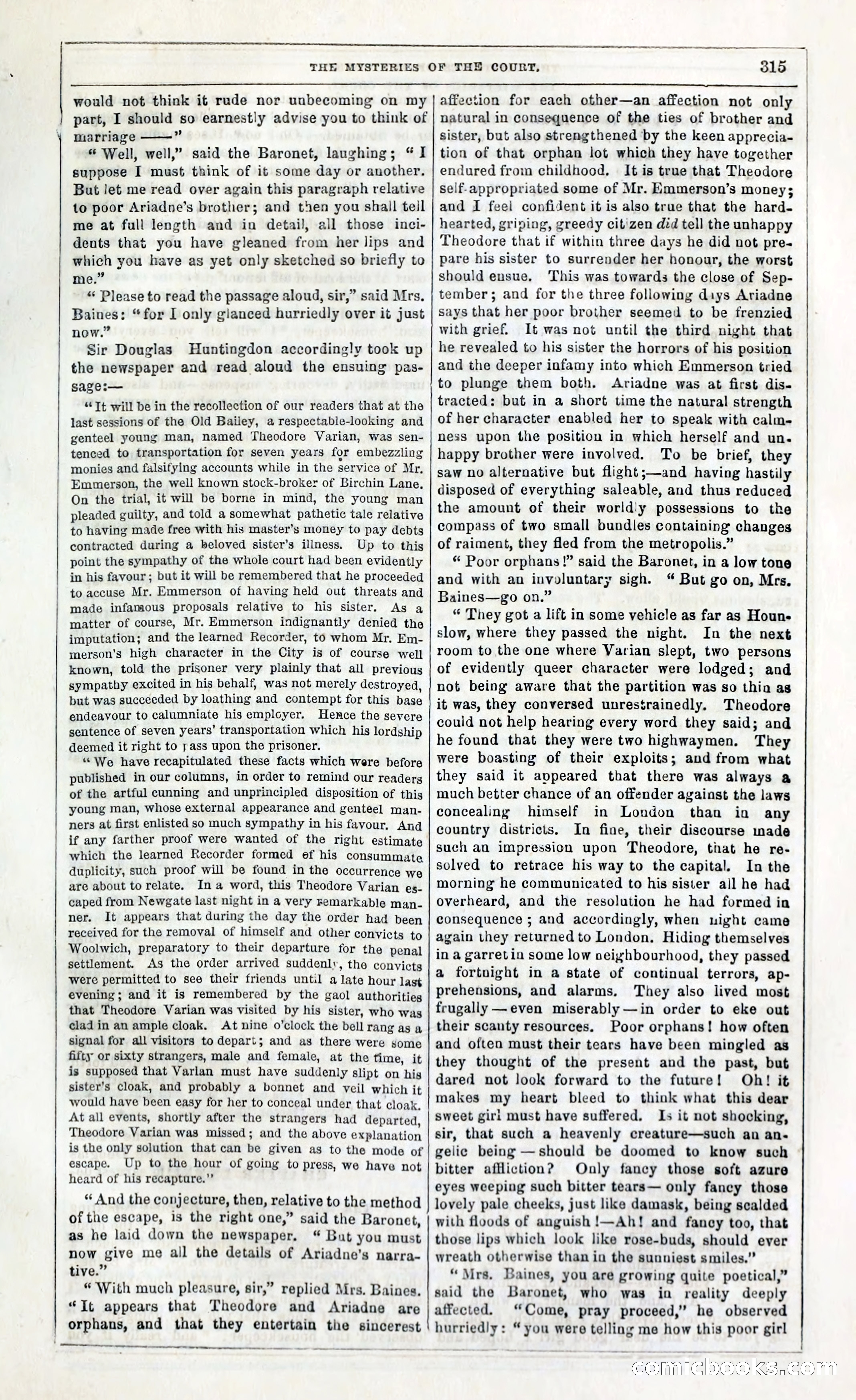 The Mysteries of the Court of London — page 329 of 394