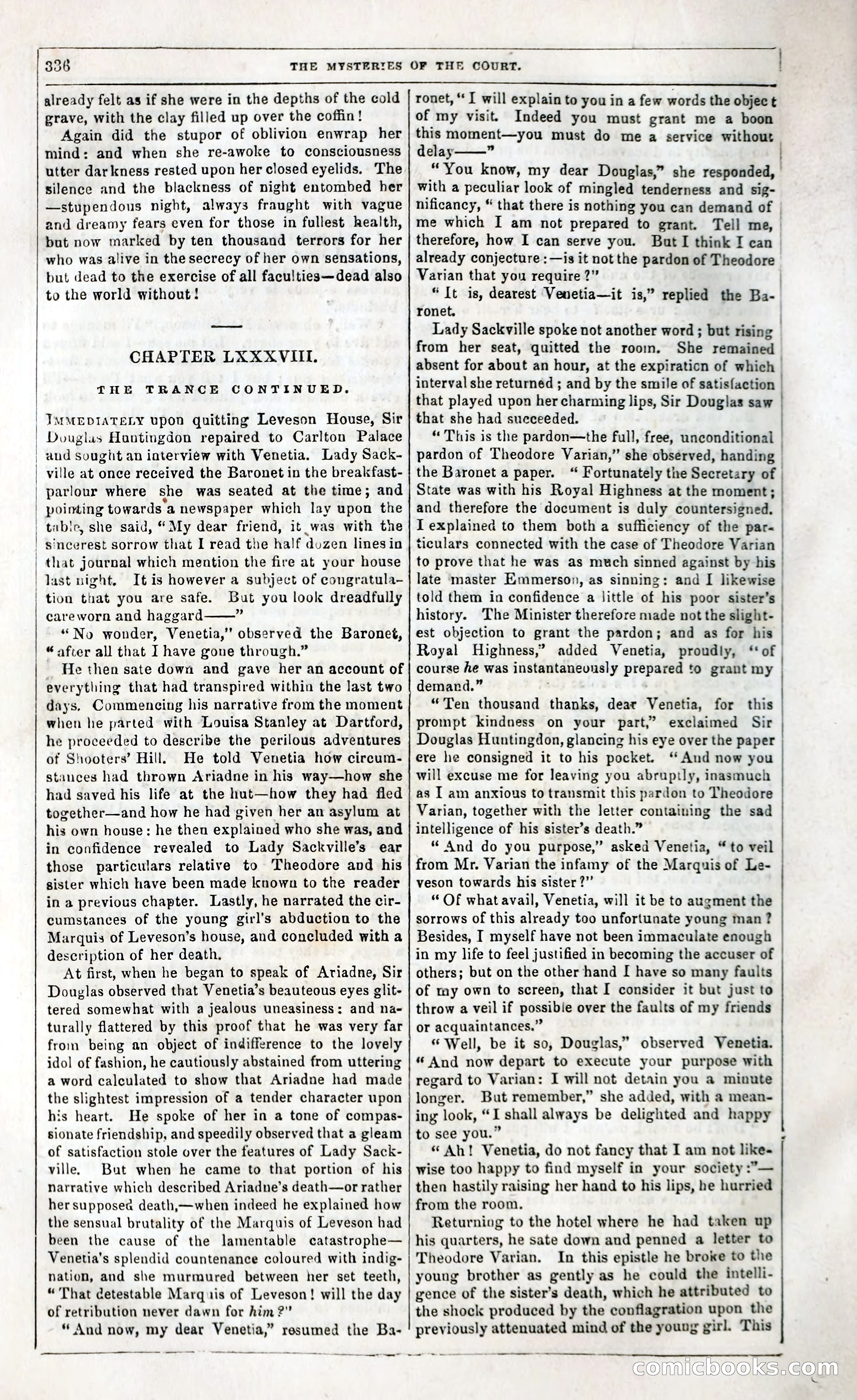 The Mysteries of the Court of London — page 350 of 394