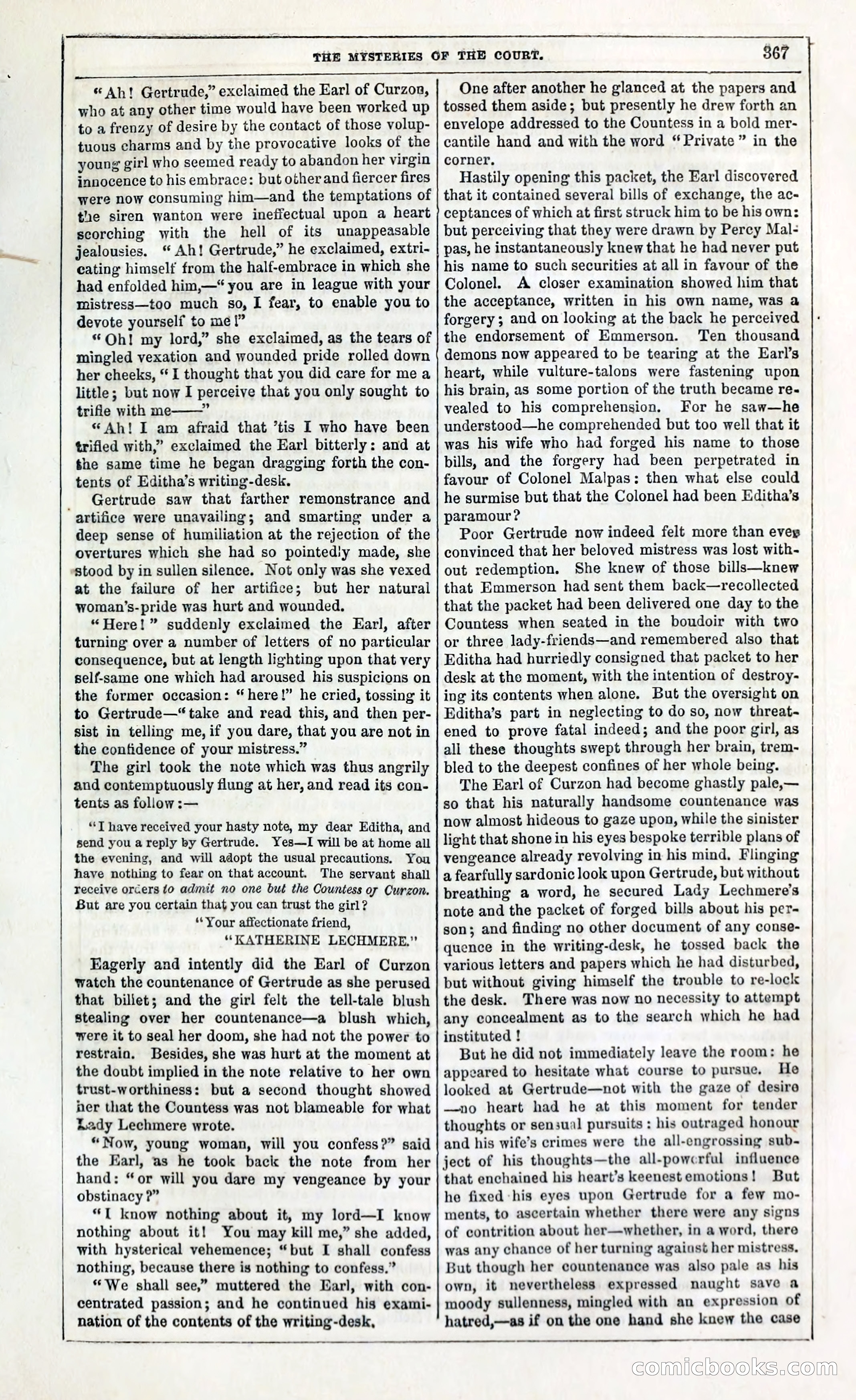 The Mysteries of the Court of London — page 381 of 394