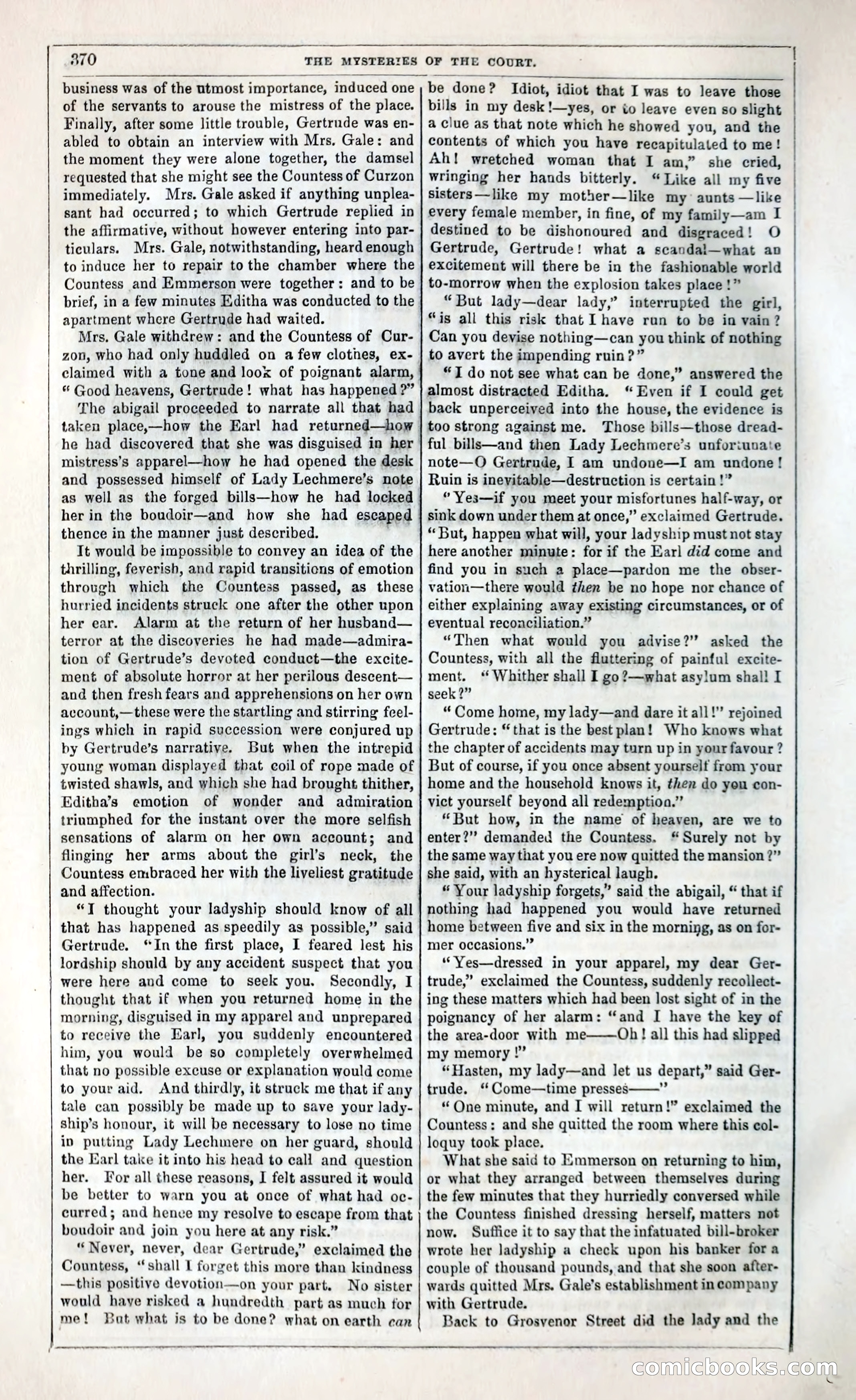 The Mysteries of the Court of London — page 384 of 394