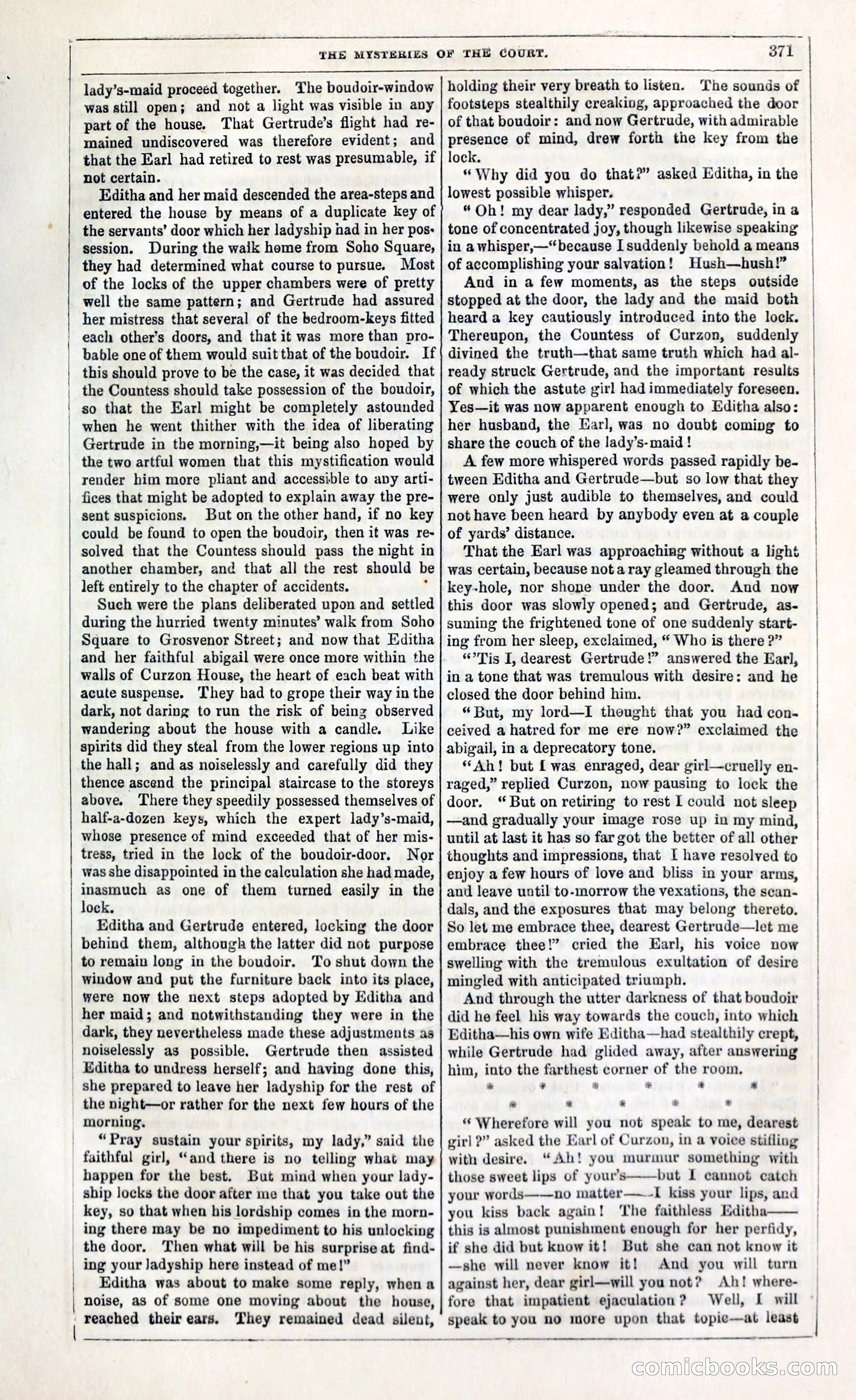The Mysteries of the Court of London — page 385 of 394