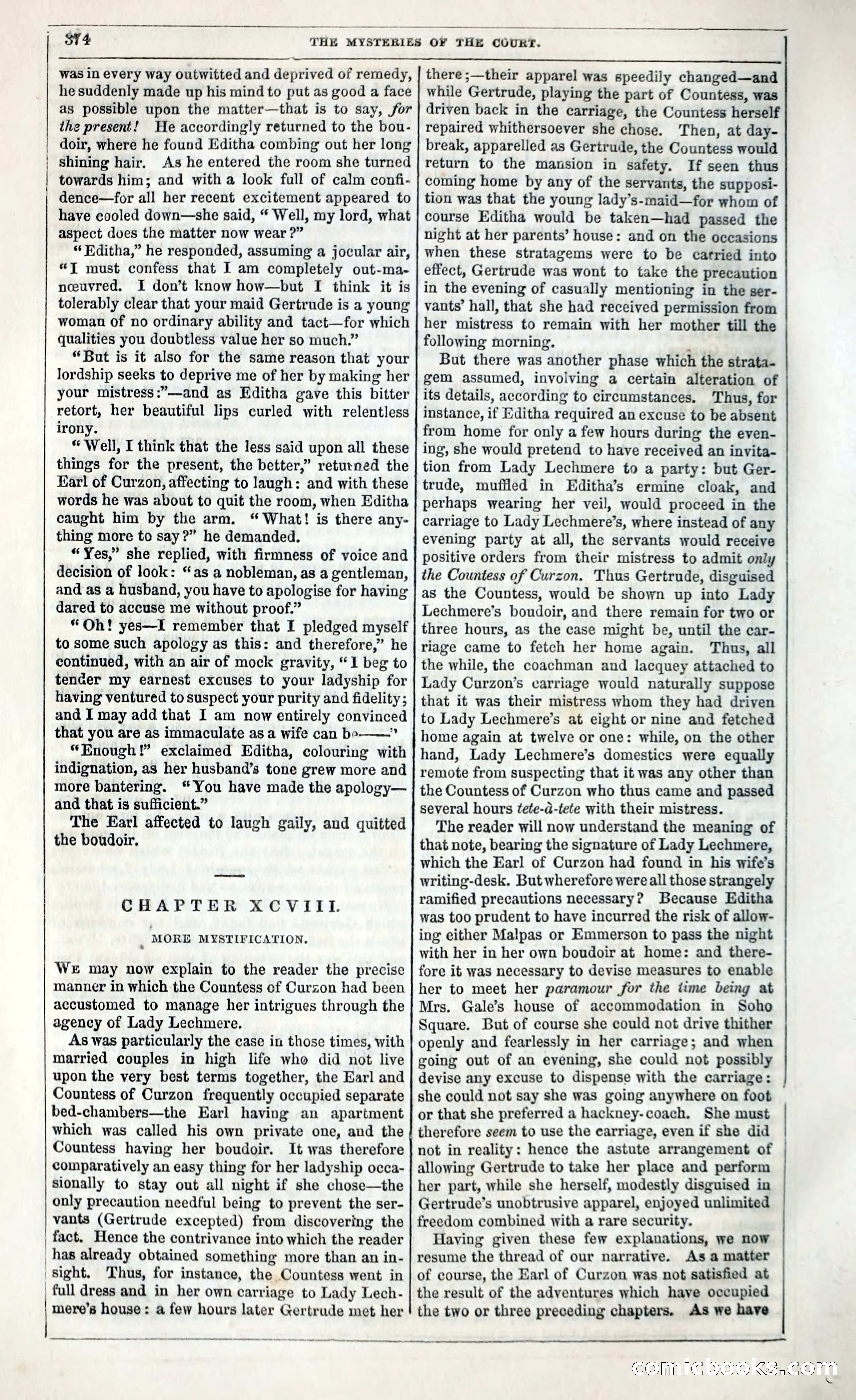 The Mysteries of the Court of London — page 388 of 394