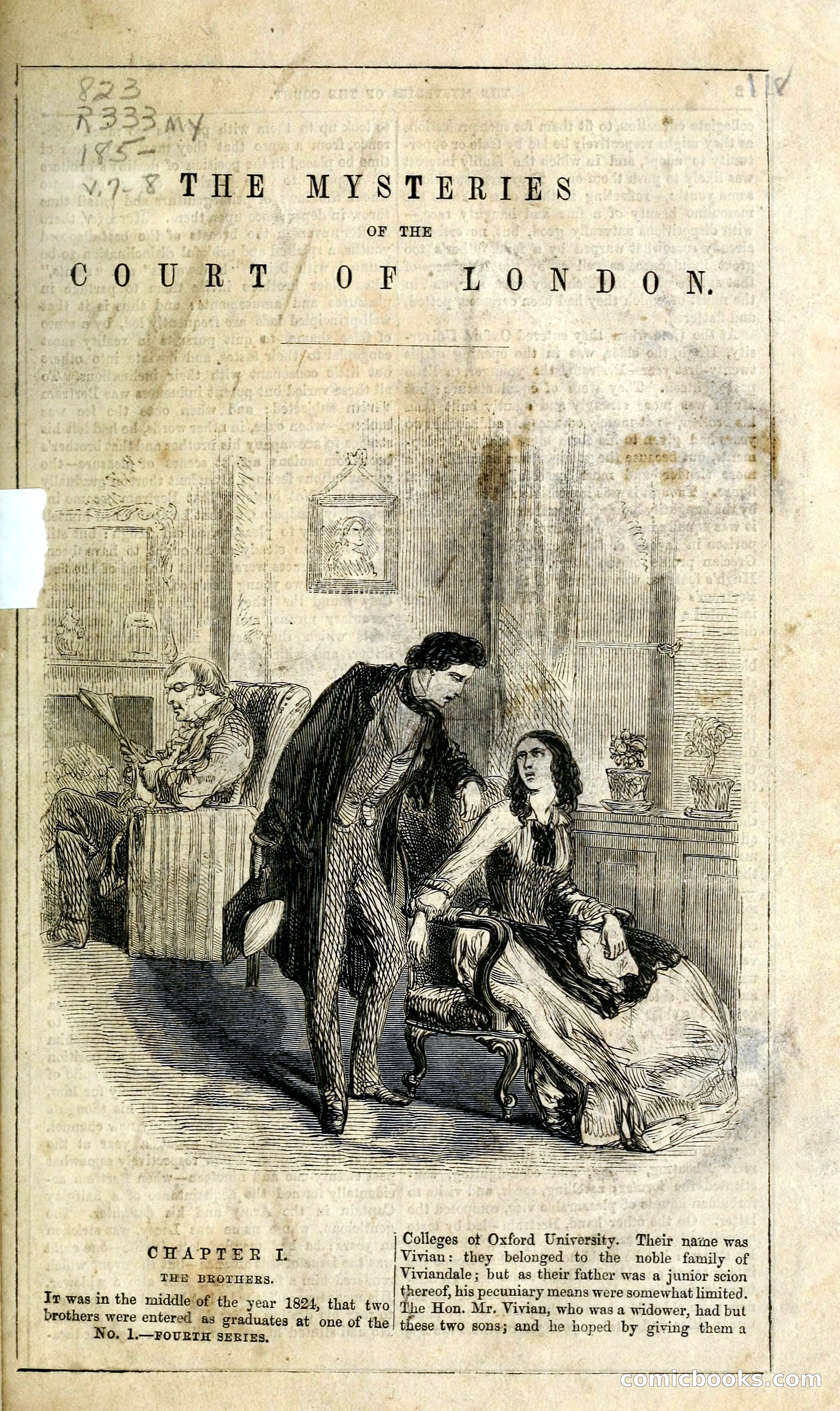 The Mysteries of the Court of London — page 7 of 394