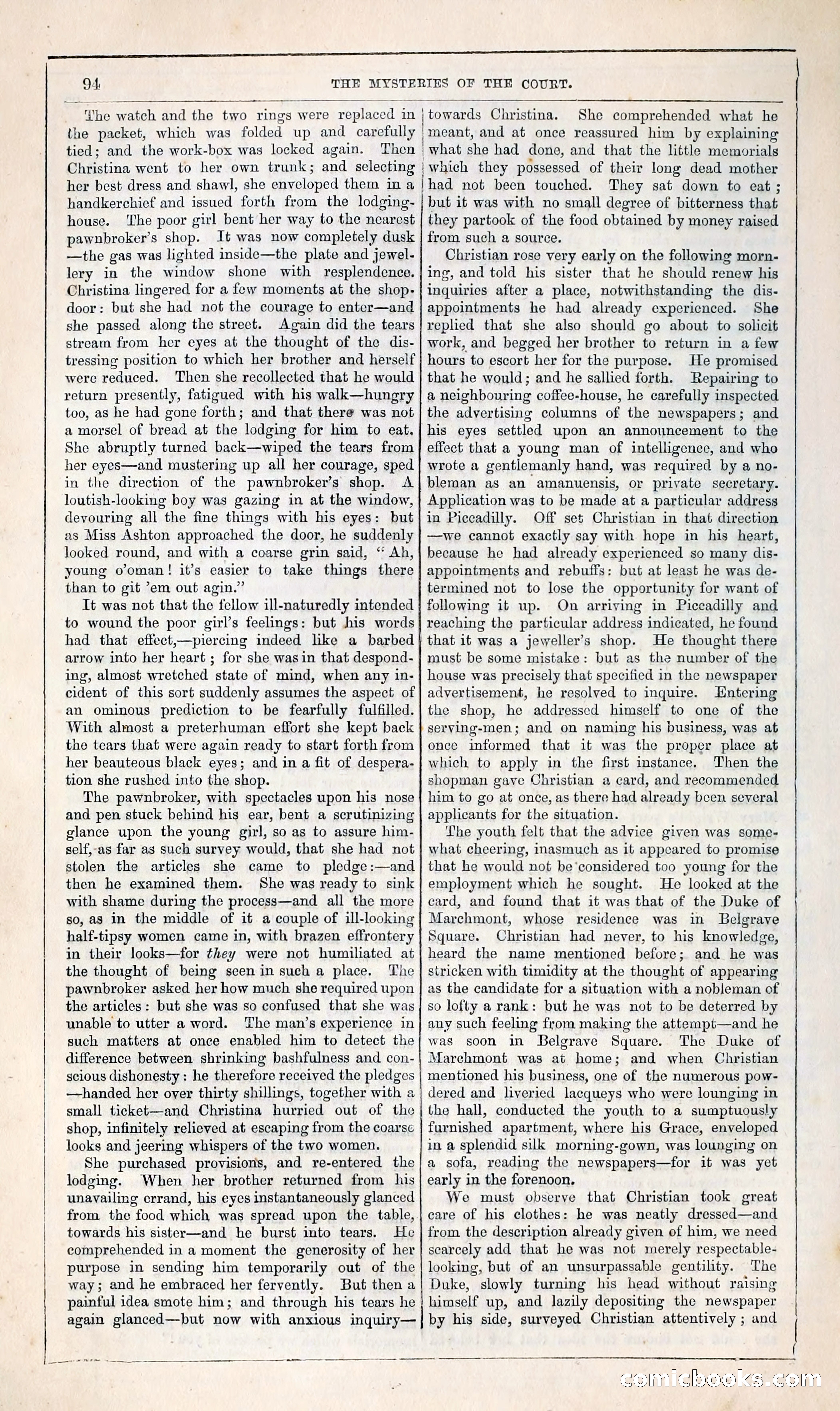The Mysteries of the Court of London — page 100 of 394