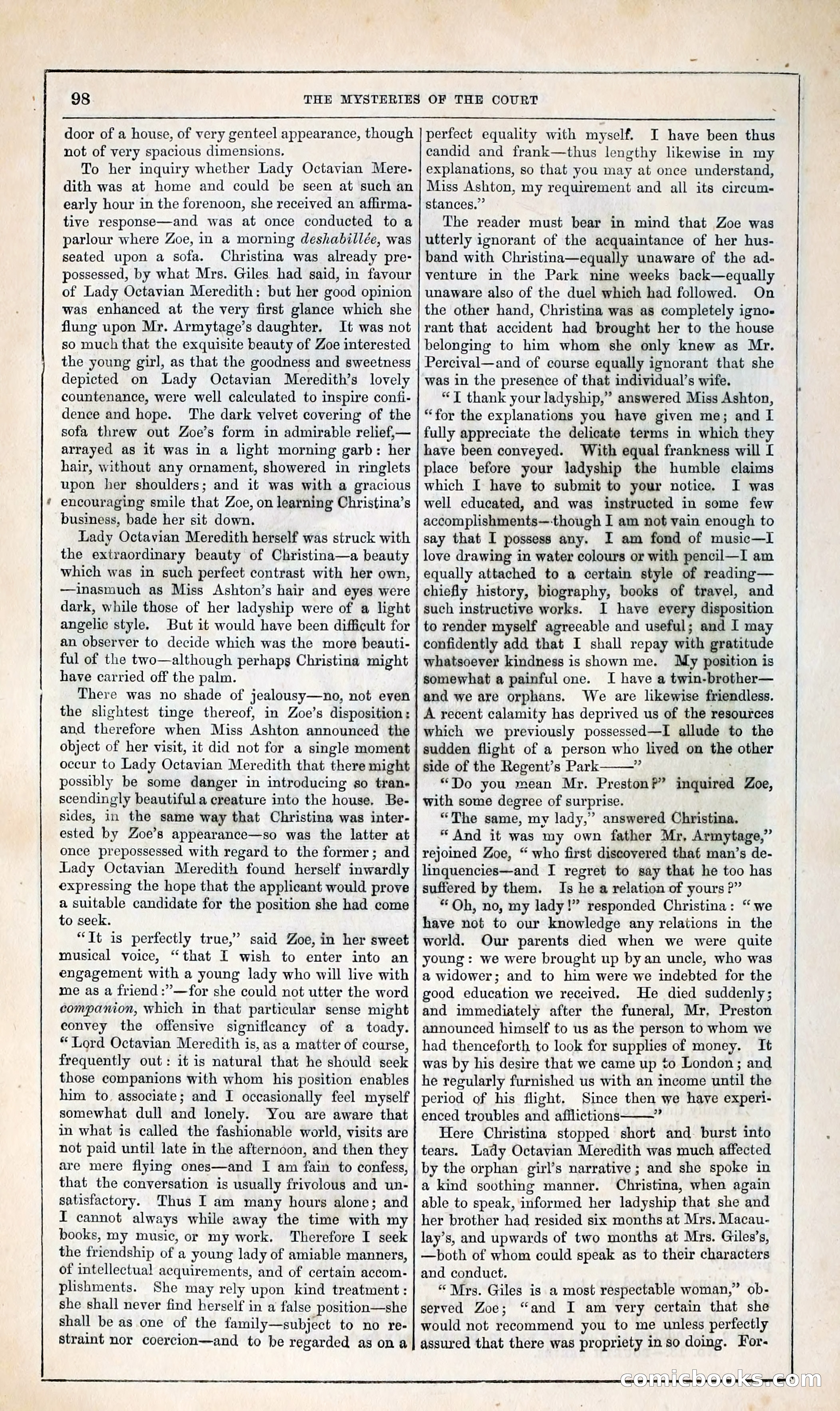 The Mysteries of the Court of London — page 104 of 394